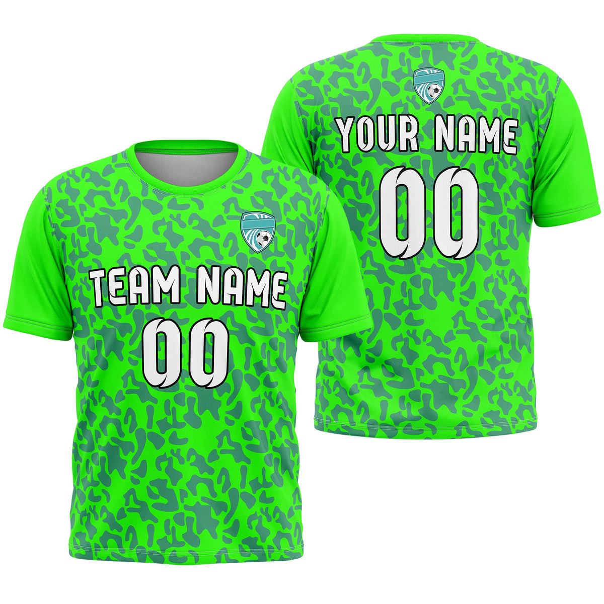 Custom Camo D5 Soccer Jersey Personalized Football Uniform with Name & Number