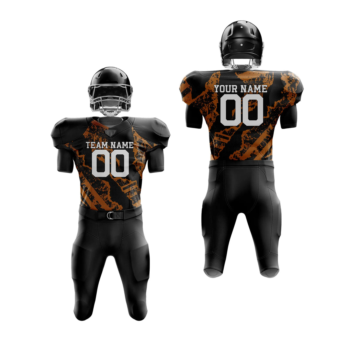 Custom Personalized D3 Drift Fashion American Football Jersey with Name, Number & Team Logo
