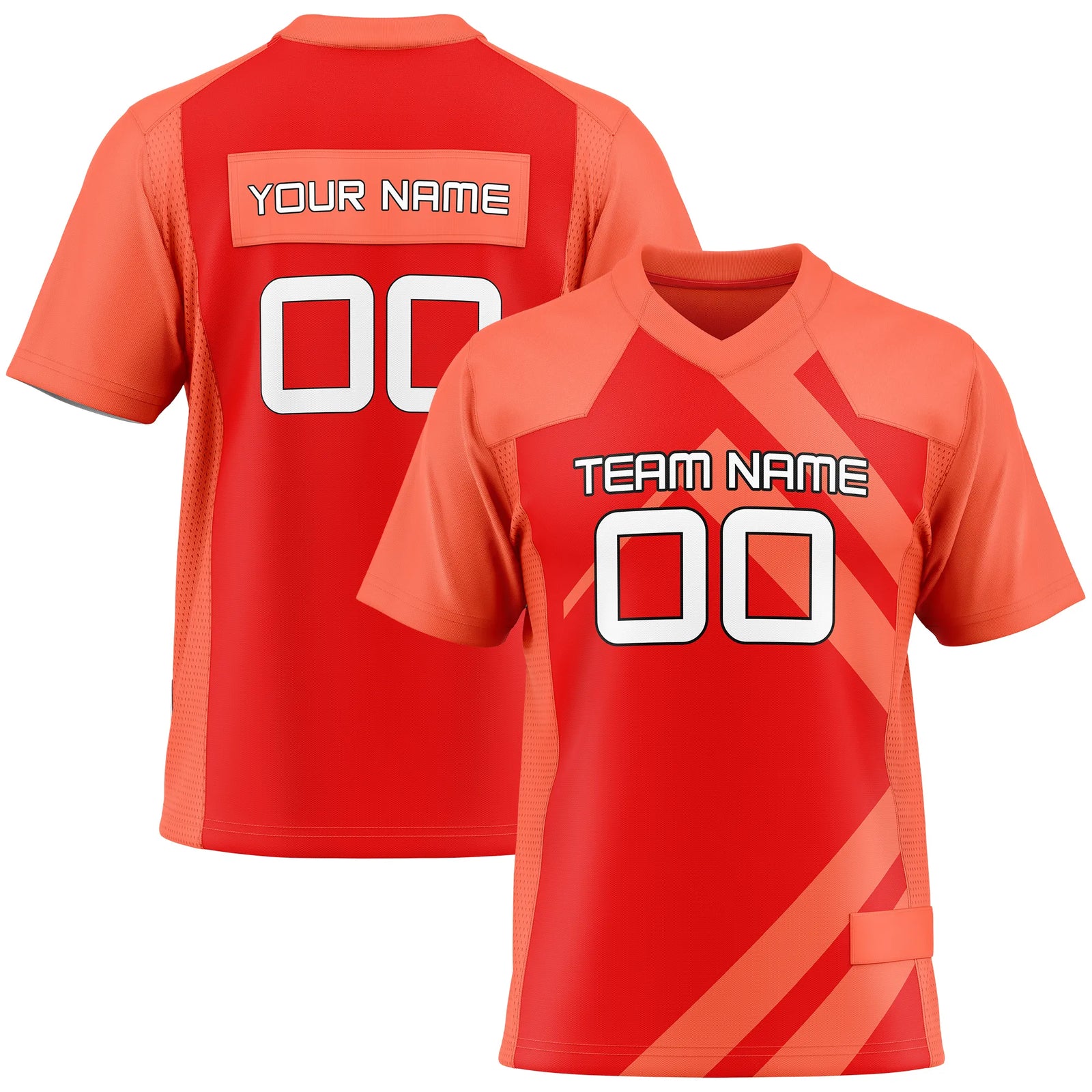 Custom Classic Style D5 Flag Football Jersey Personalized Uniform with Name & Number
