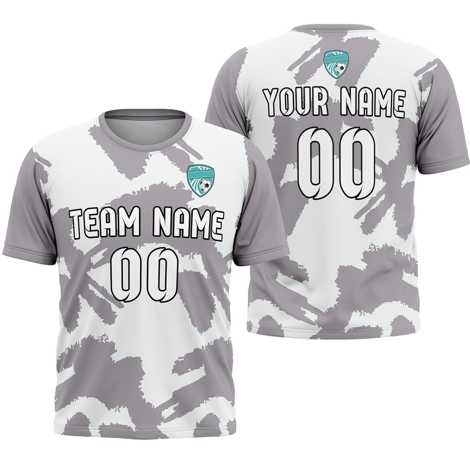 Custom Graffiti Pattern D5 Soccer Jersey Personalized Football Uniform with Name & Number