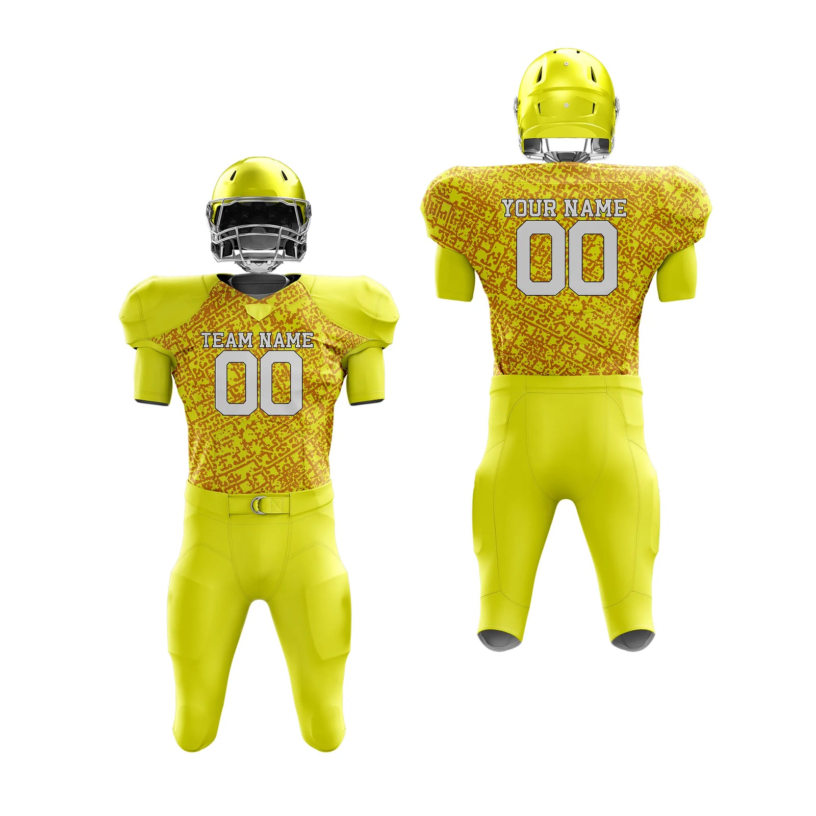 Custom Personalized D5 Graffiti pattern American Football Jersey with Name, Number & Team Logo