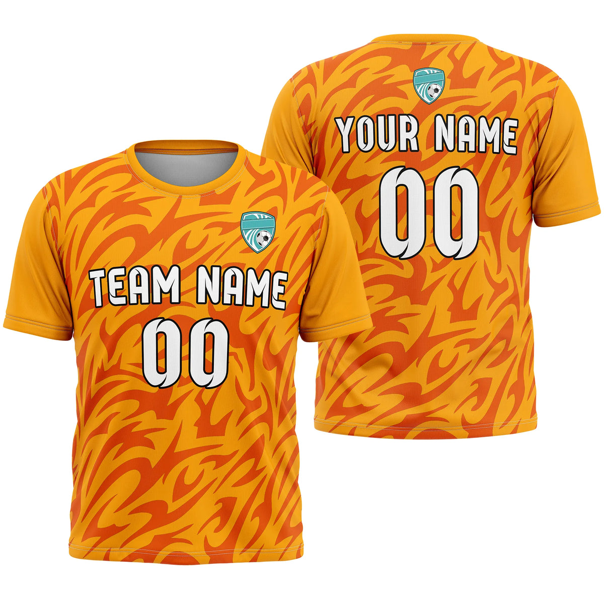 Custom Camo D3 Soccer Jersey Personalized Football Uniform with Name & Number