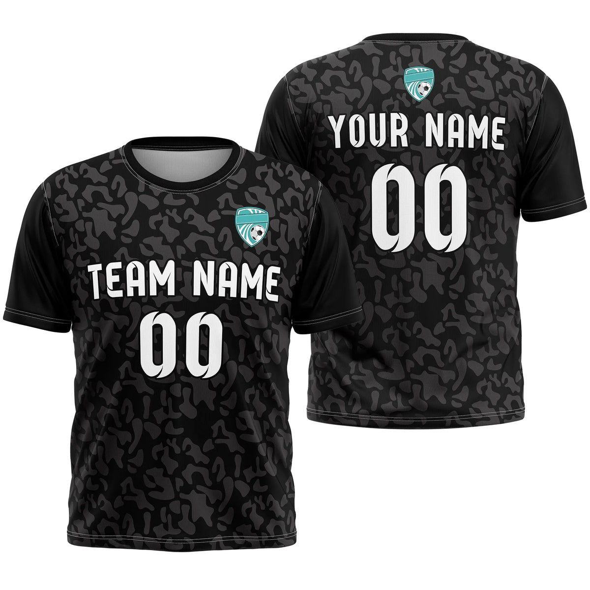 Custom Camo D5 Soccer Jersey Personalized Football Uniform with Name & Number