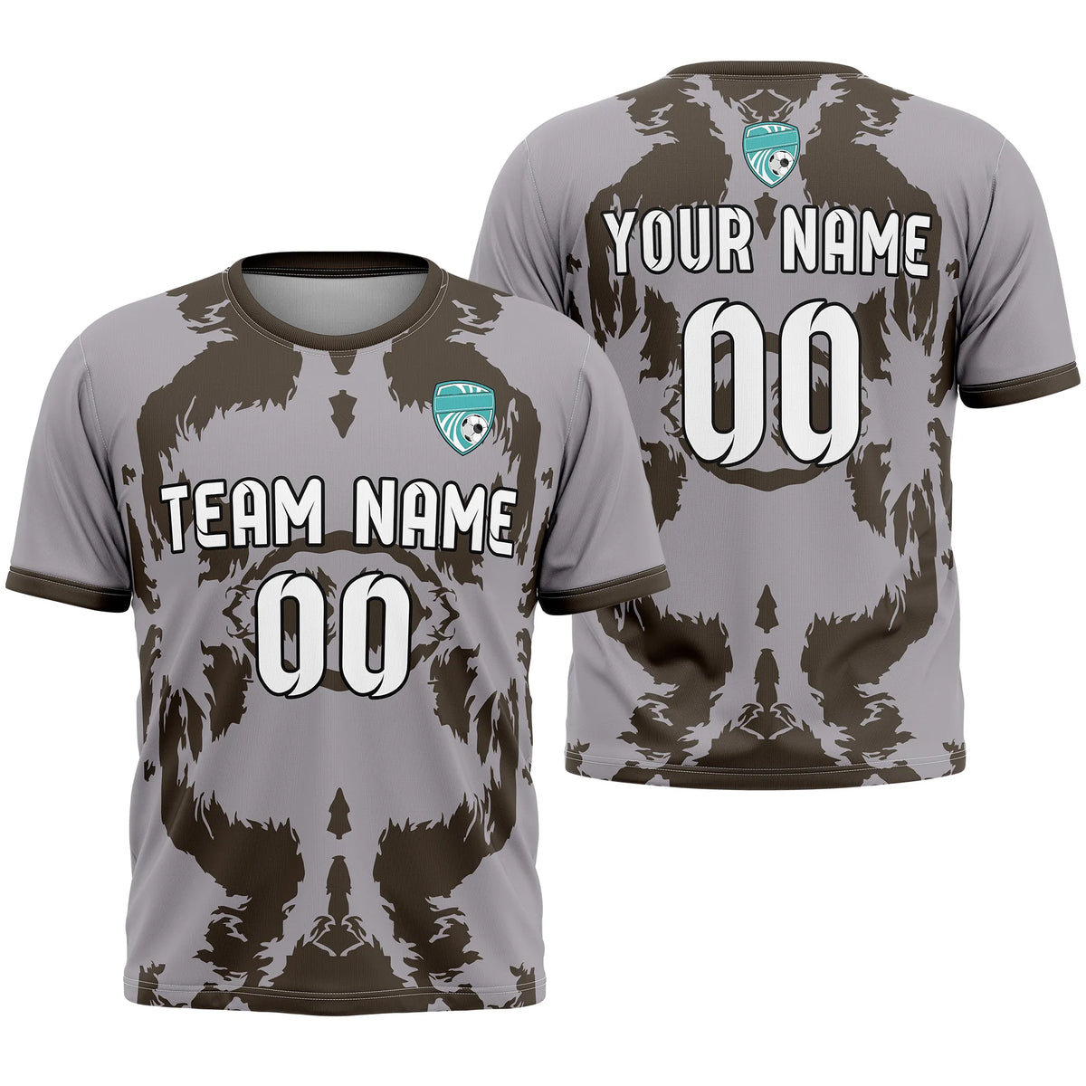 Custom Abstract Pattern D5 Soccer Jersey Personalized Football Uniform with Name & Number