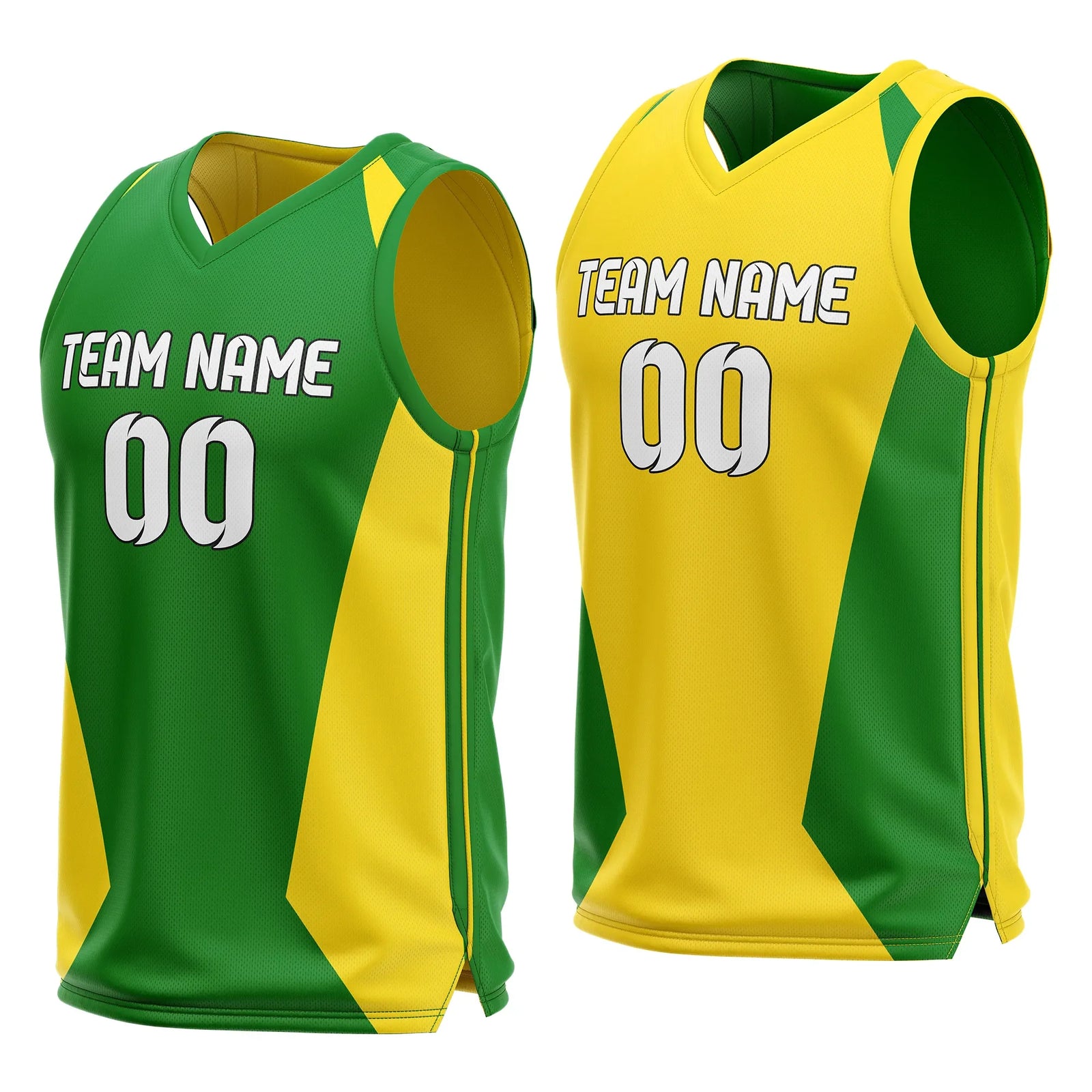 Custom Power Panel Reversible Top Sports Jersey Personalized Uniform with Name & Number