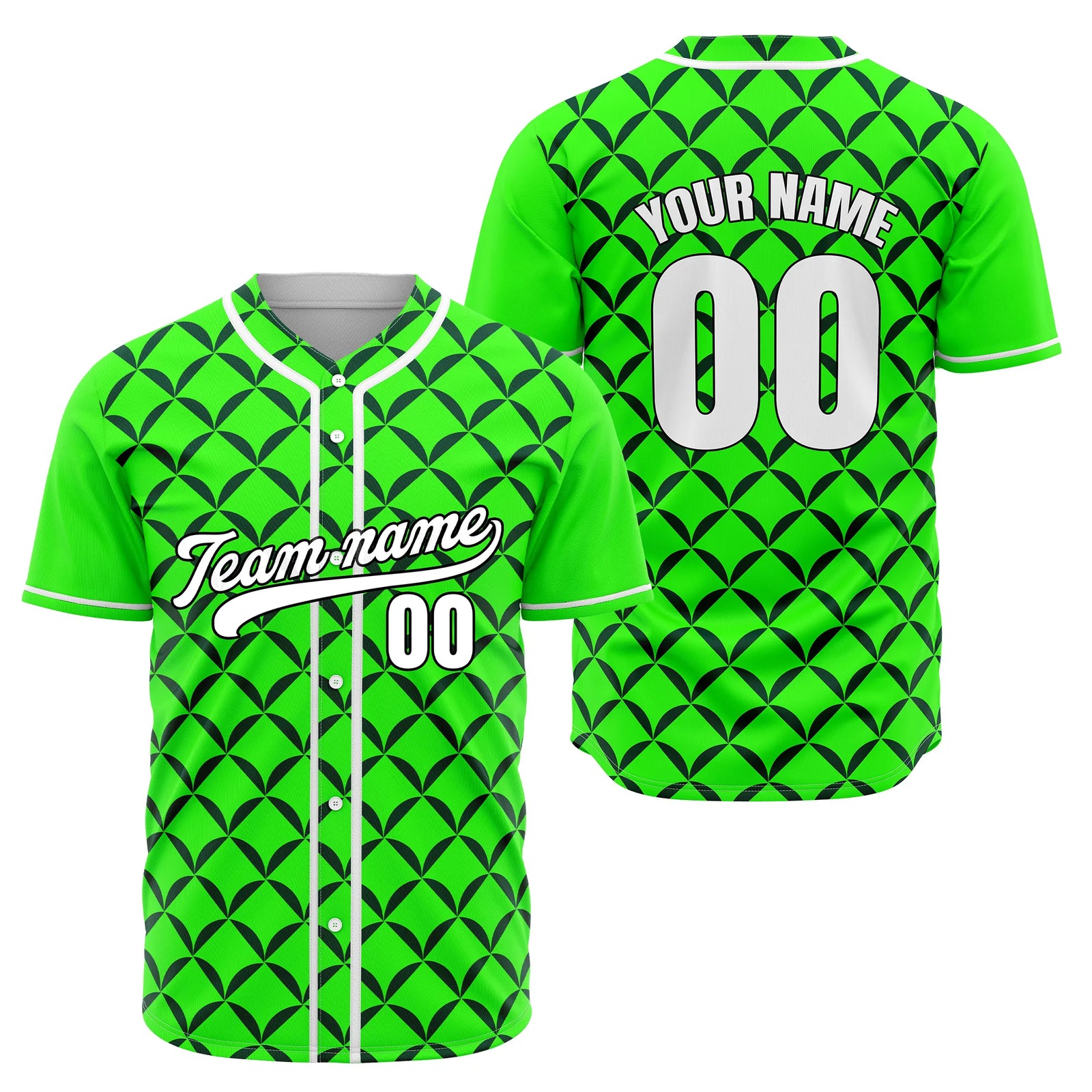 Custom Crystal Grid Baseball Sports Jersey Personalized Uniform with Name & Number