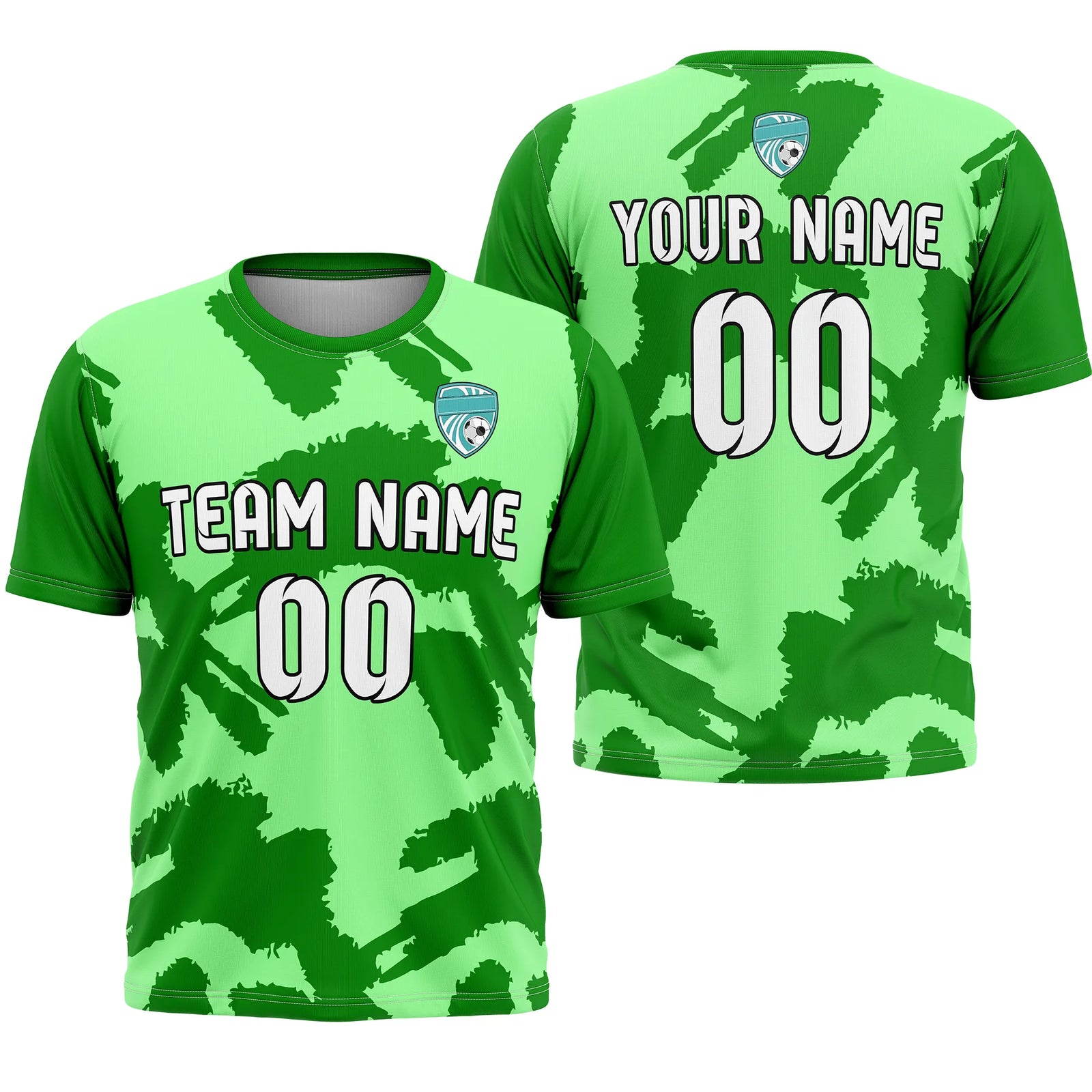 Custom Graffiti Pattern D5 Soccer Jersey Personalized Football Uniform with Name & Number