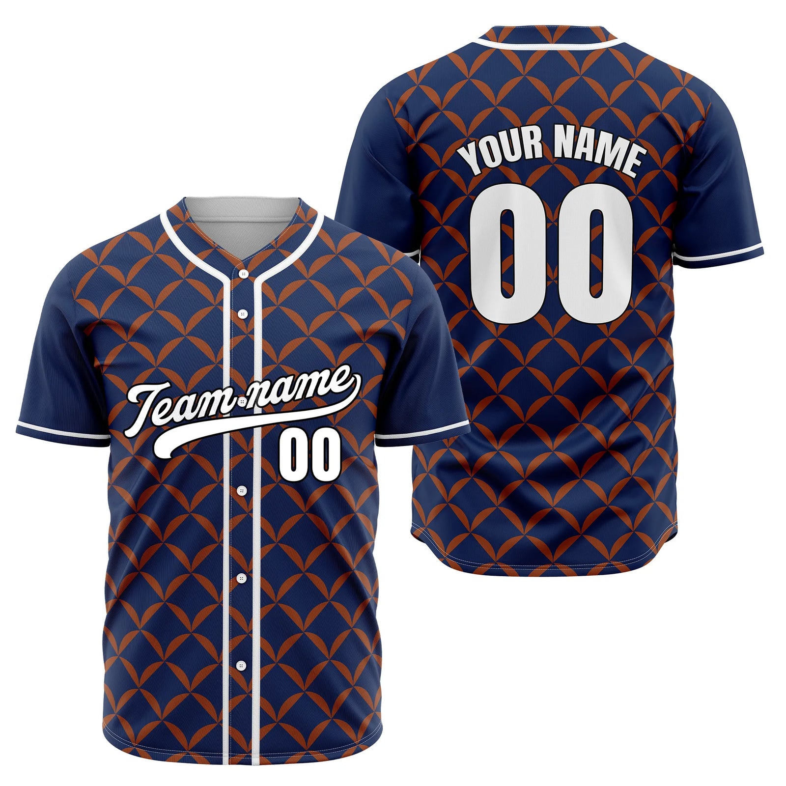 Custom Crystal Grid Baseball Sports Jersey Personalized Uniform with Name & Number