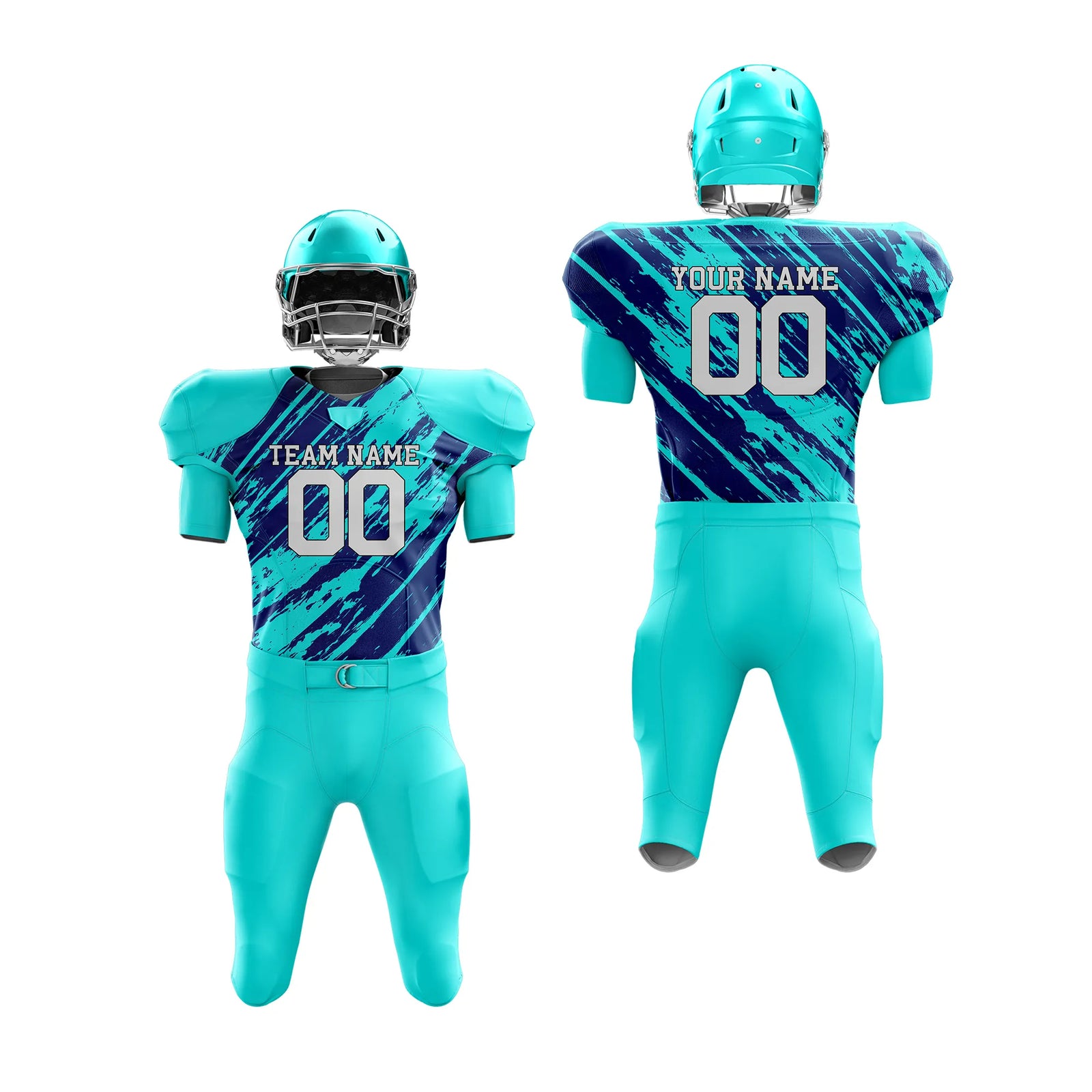 Custom Personalized D5 Drift Fashion American Football Jersey with Name, Number & Team Logo