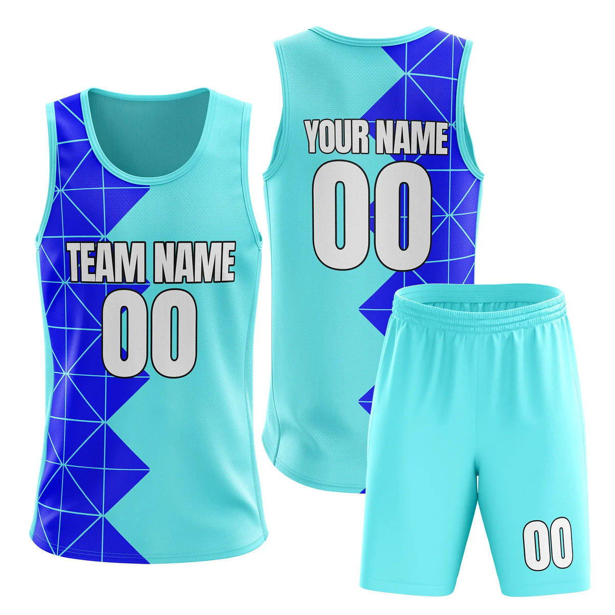 Custom Shockwave Split Fashion Set Sports Jersey Personalized Uniform with Name & Number