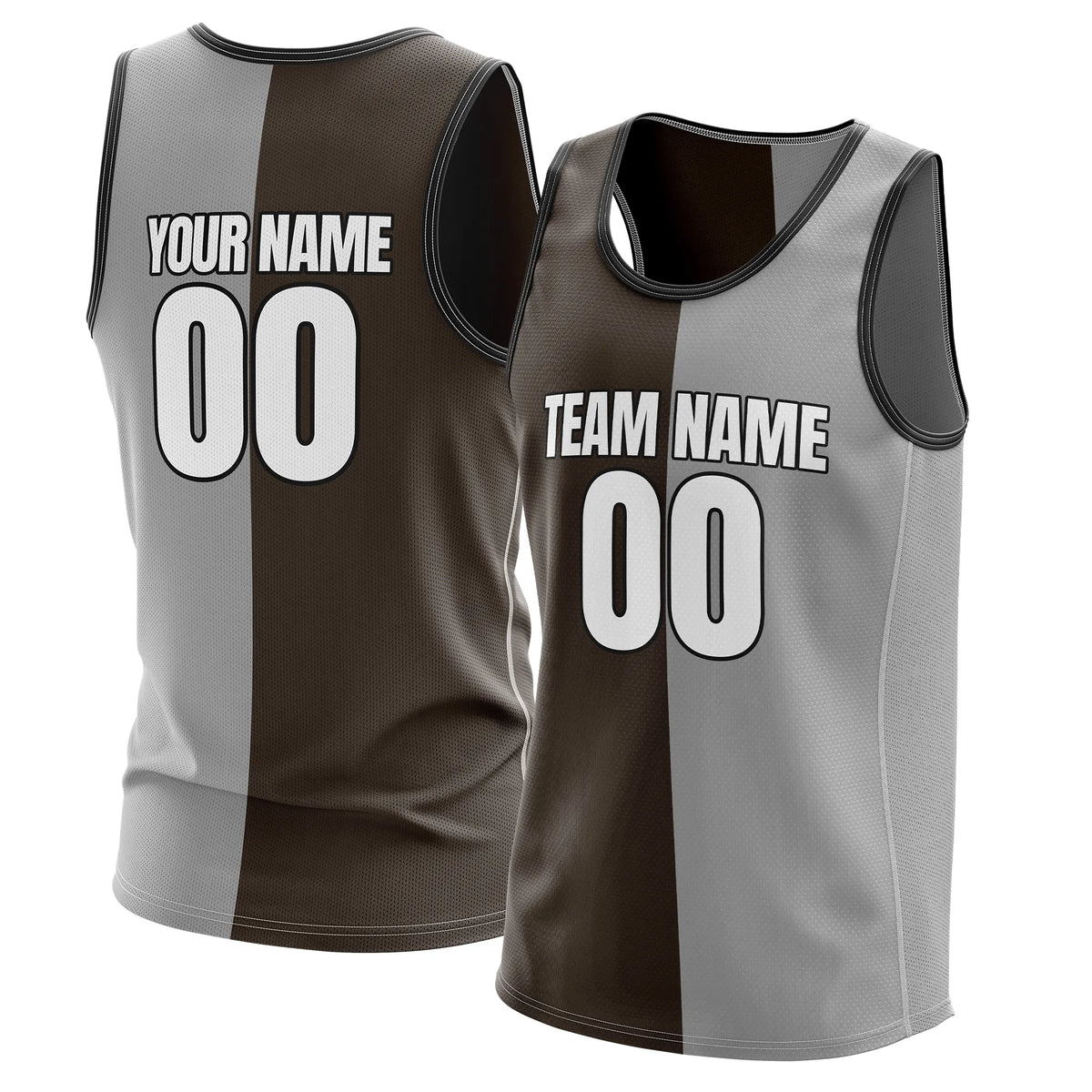 Custom Twin Panel Slip Fashion Tops Sports Jersey Personalized Uniform with Name & Number