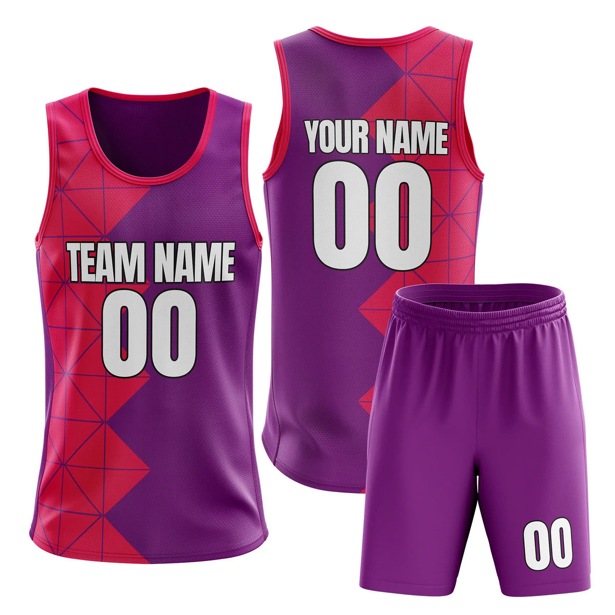 Custom Shockwave Split Fashion Set Sports Jersey Personalized Uniform with Name & Number