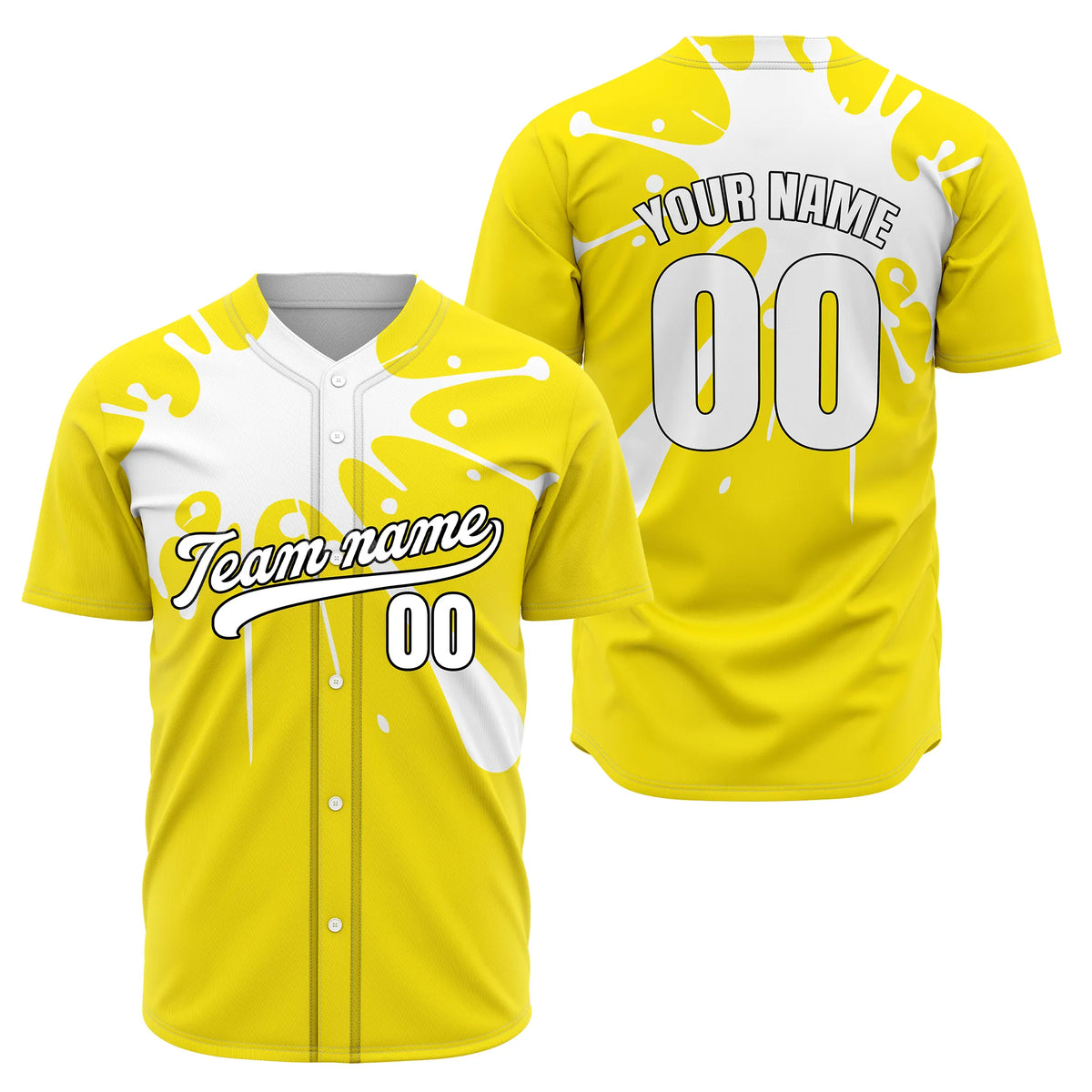 Custom Drip Force Black Sports Jersey Personalized Uniform with Name & Number