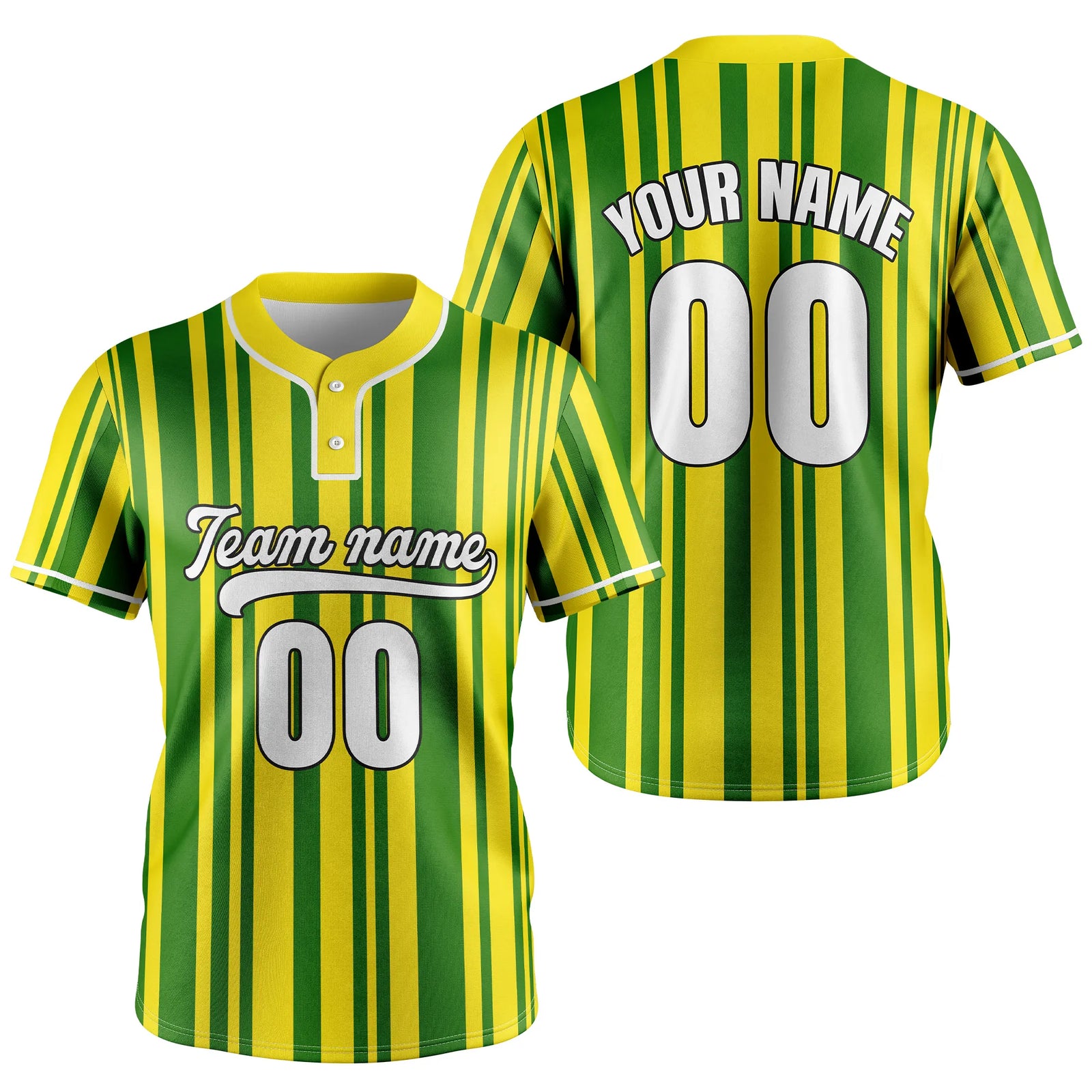 Custom Victory Stripes Baseball Aqua Sports Jersey Personalized Uniform with Name & Number