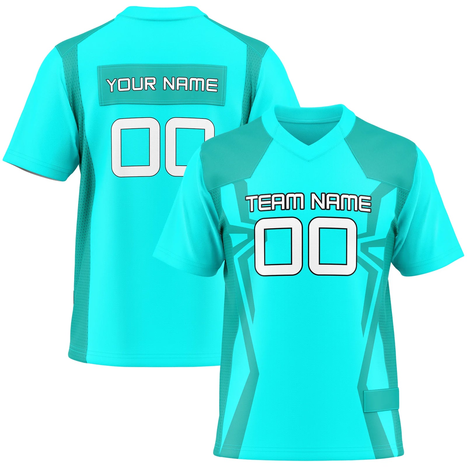 Custom Classic Style D4 Flag Football Jersey Personalized Uniform with Name & Number