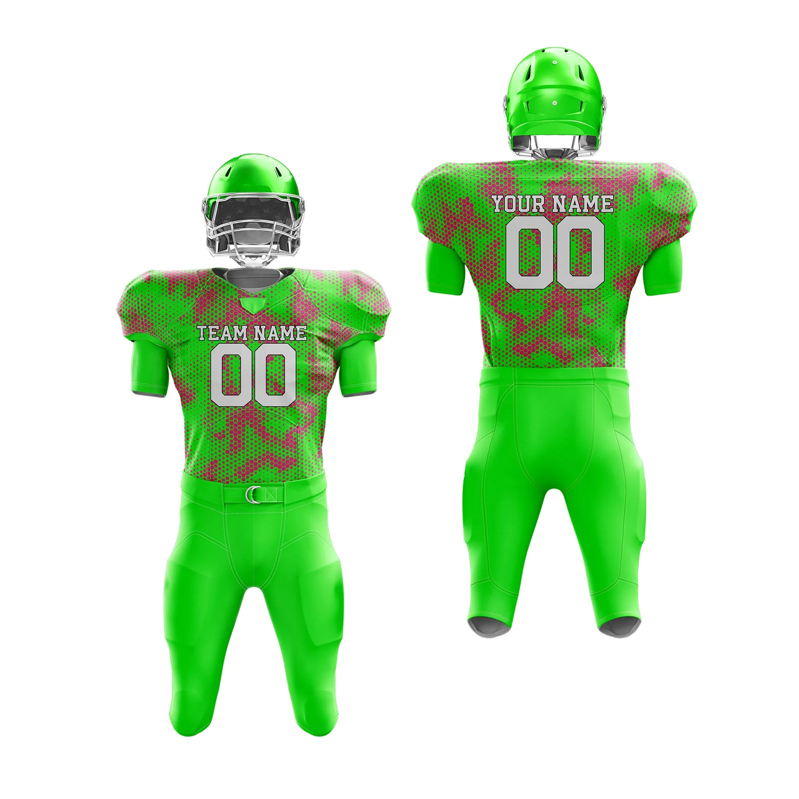 Custom Personalized D1 Camo Designs American Football Jersey with Name, Number & Team Logo
