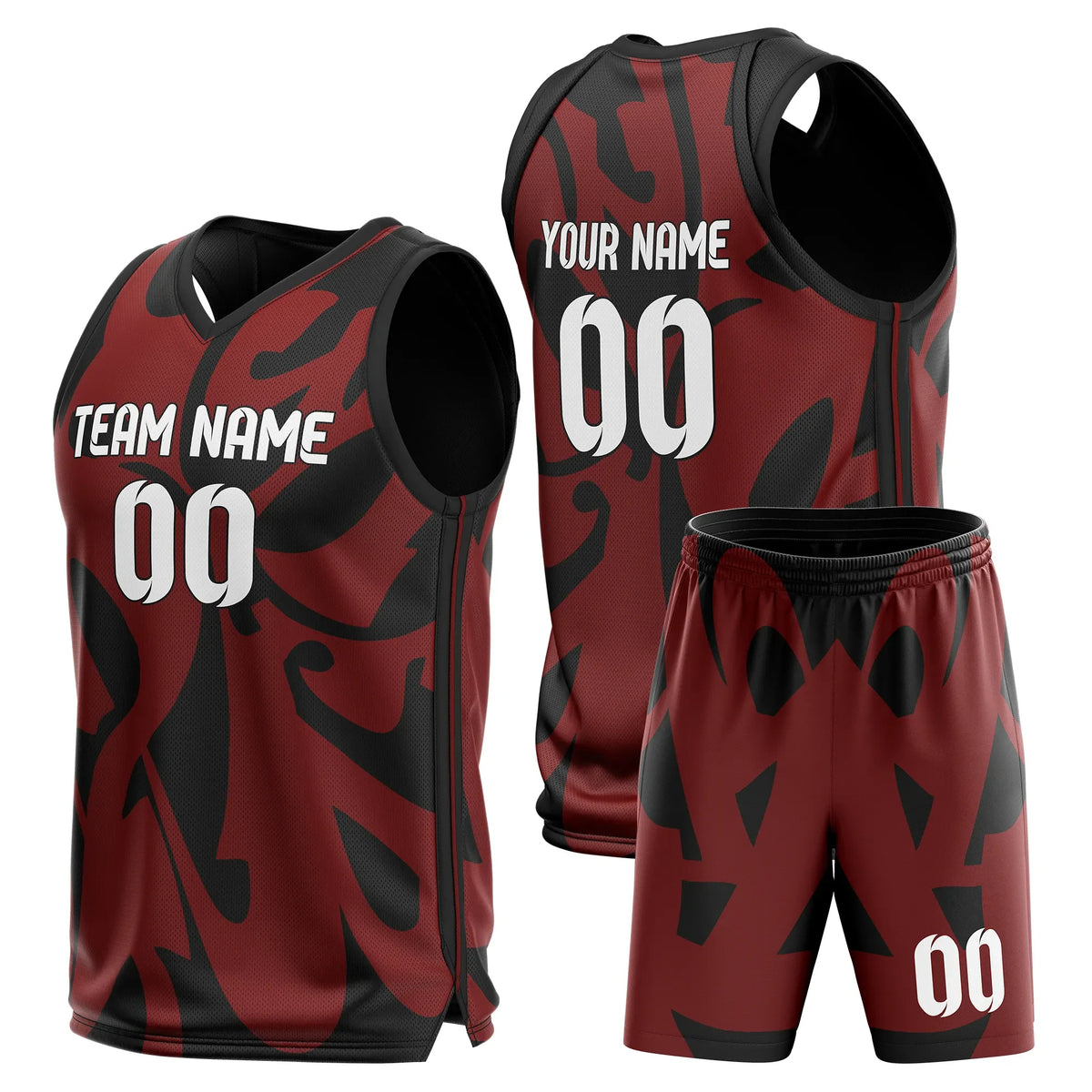 Custom Graphti Pattern Sets Graffiti Rush Sports Jersey Personalized Uniform with Name & Number