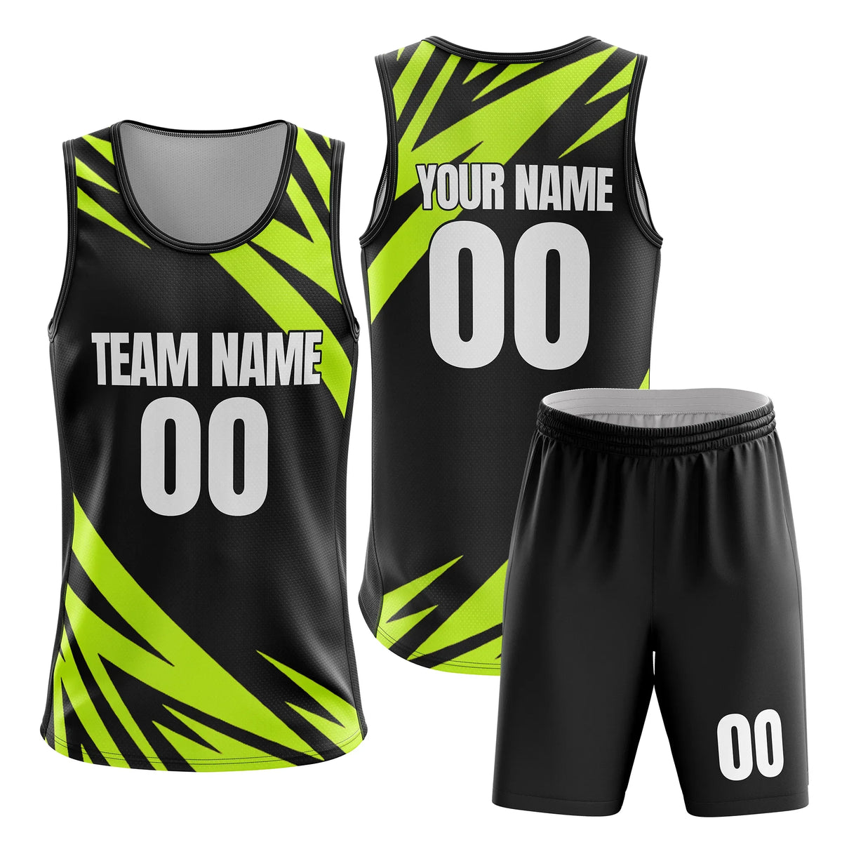 Custom Split Zone Split Fashion Set Sports Jersey Personalized Uniform with Name & Number
