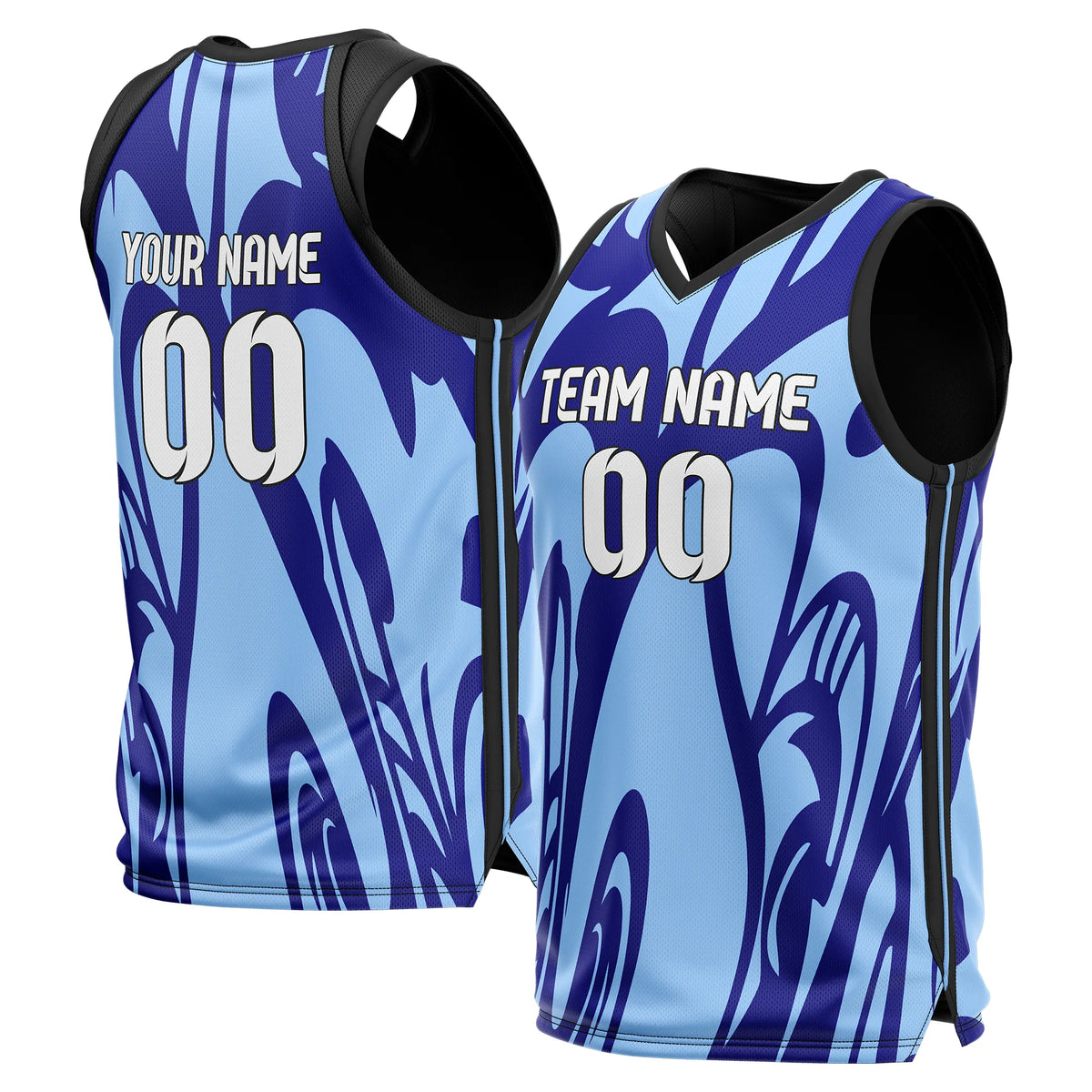 Custom Gaphti Pattern Tops Rapid Shift Sports Jersey Personalized Uniform with Name & Number