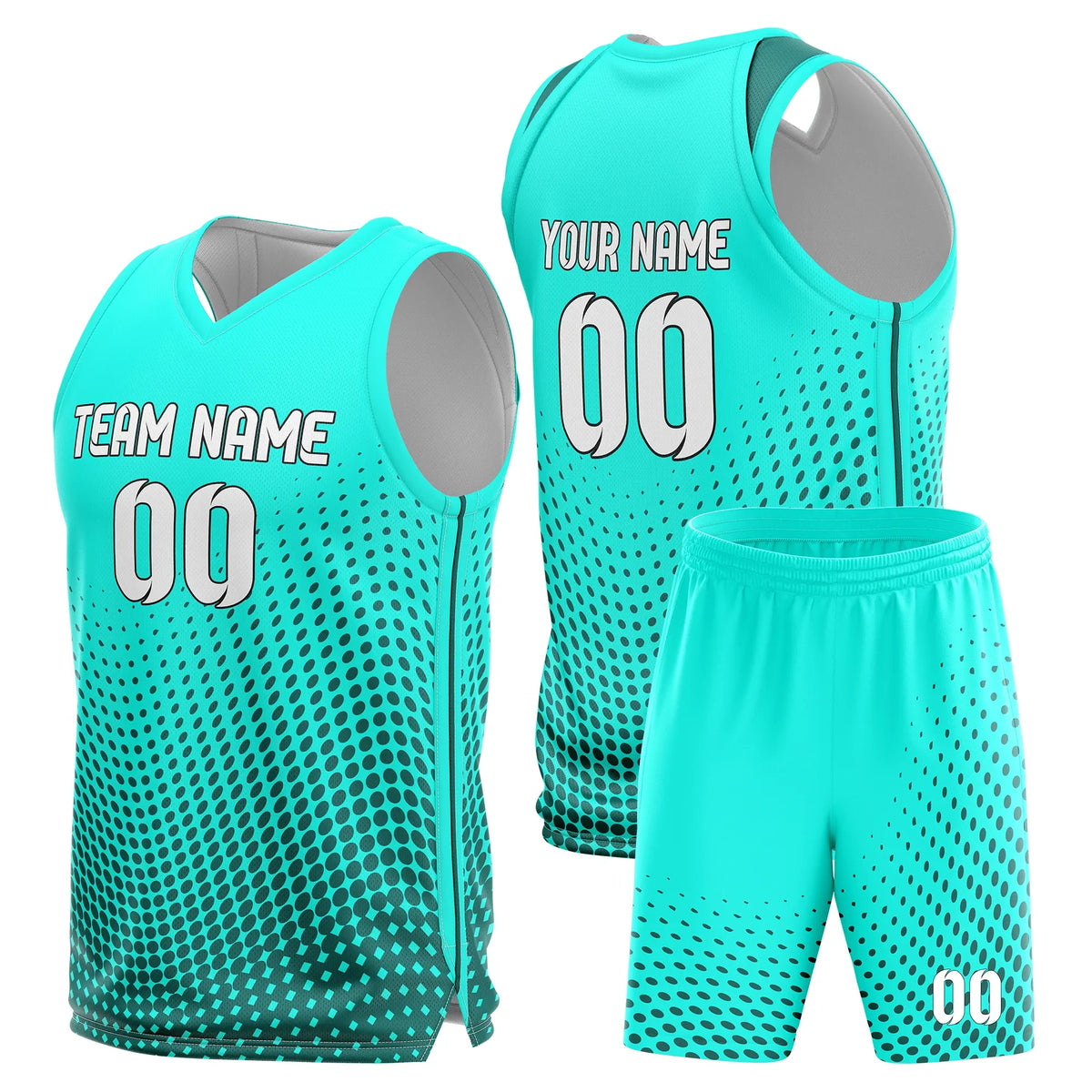 Custom Gradient Fashion Set Prime Gradient Sports Jersey Personalized Uniform with Name & Number
