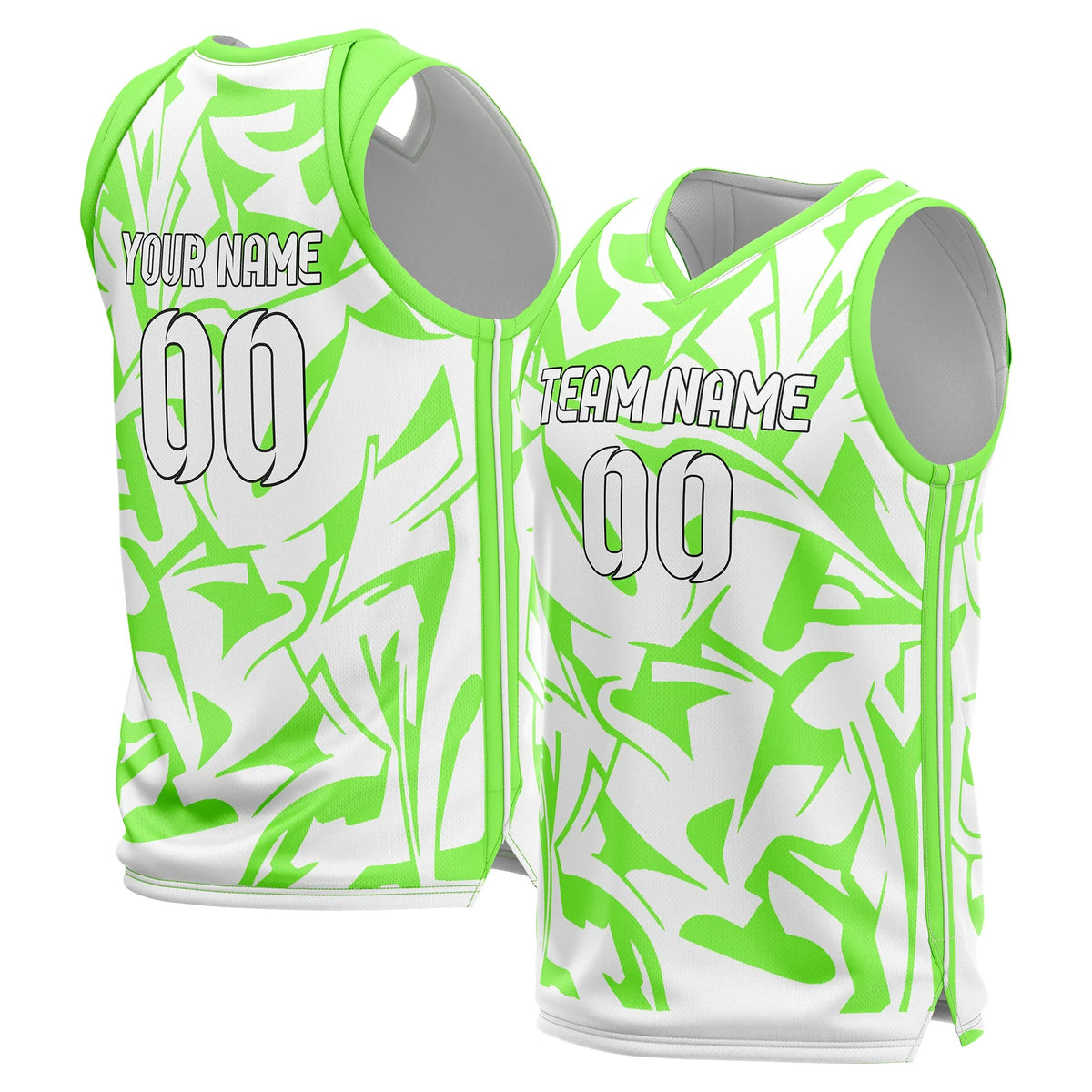 Custom Gaphti Pattern Tops Ignite Sports Jersey Personalized Uniform with Name & Number