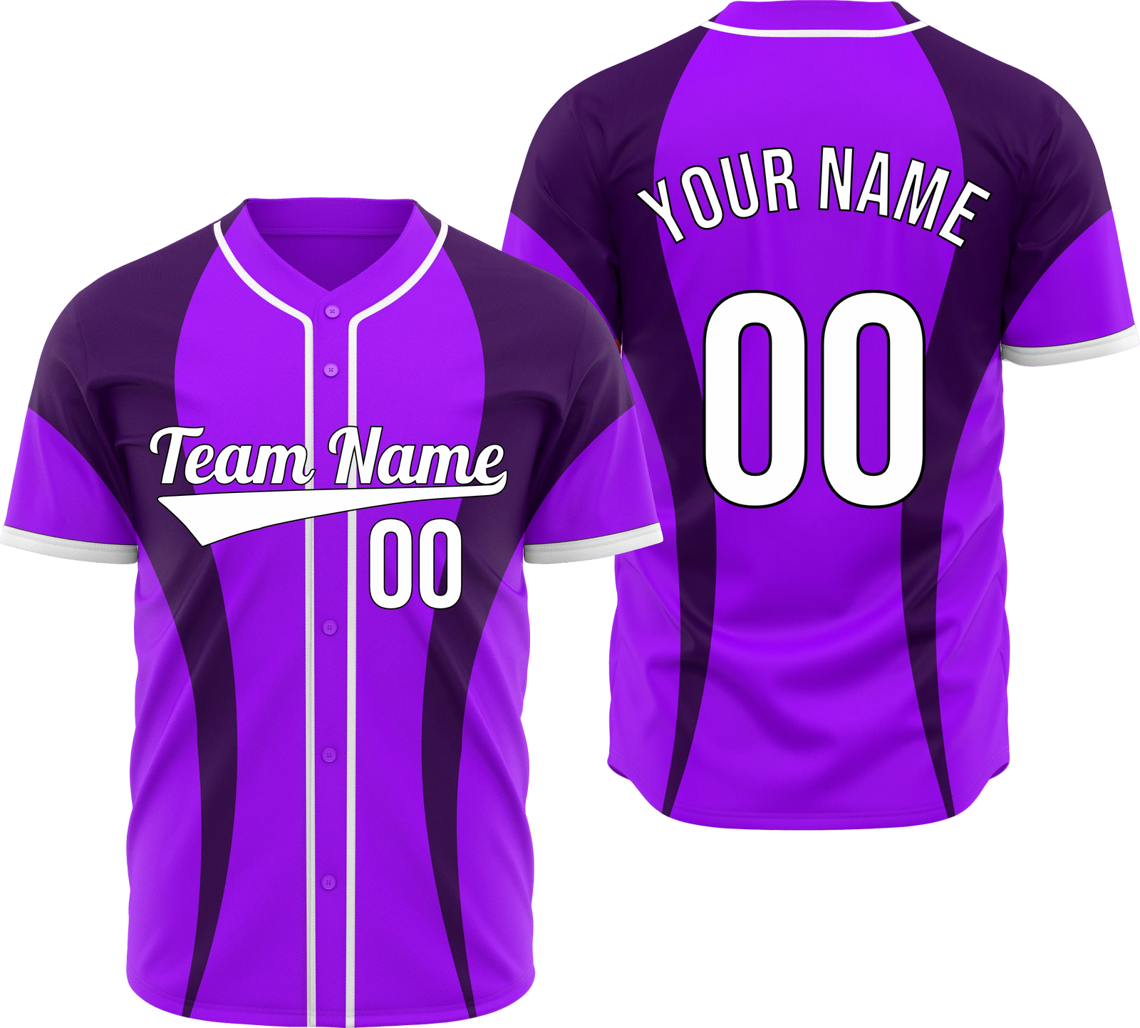 Custom Rising Edge Baseball Sports Jersey Personalized Uniform with Name & Number