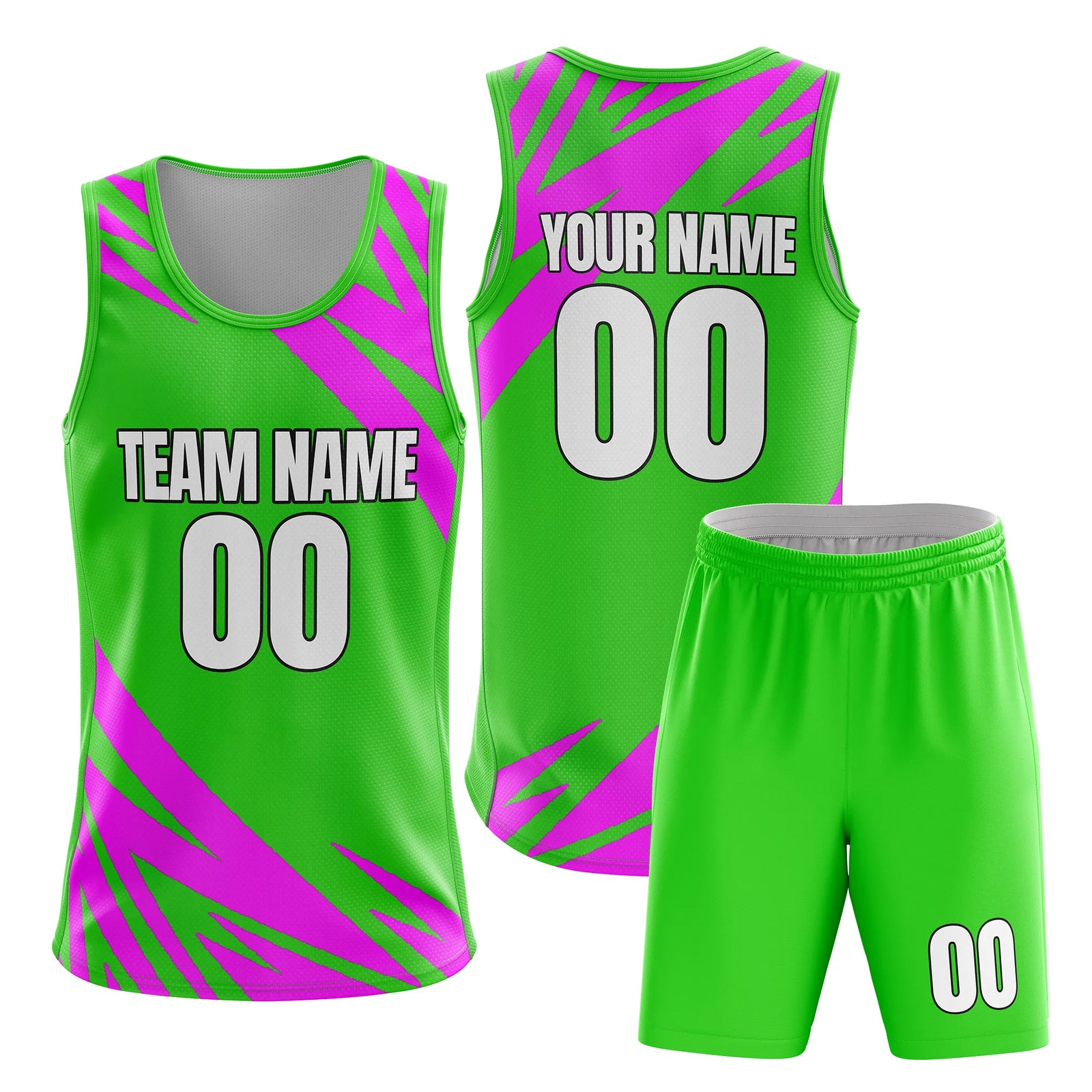 Custom Split Zone Split Fashion Set Sports Jersey Personalized Uniform with Name & Number