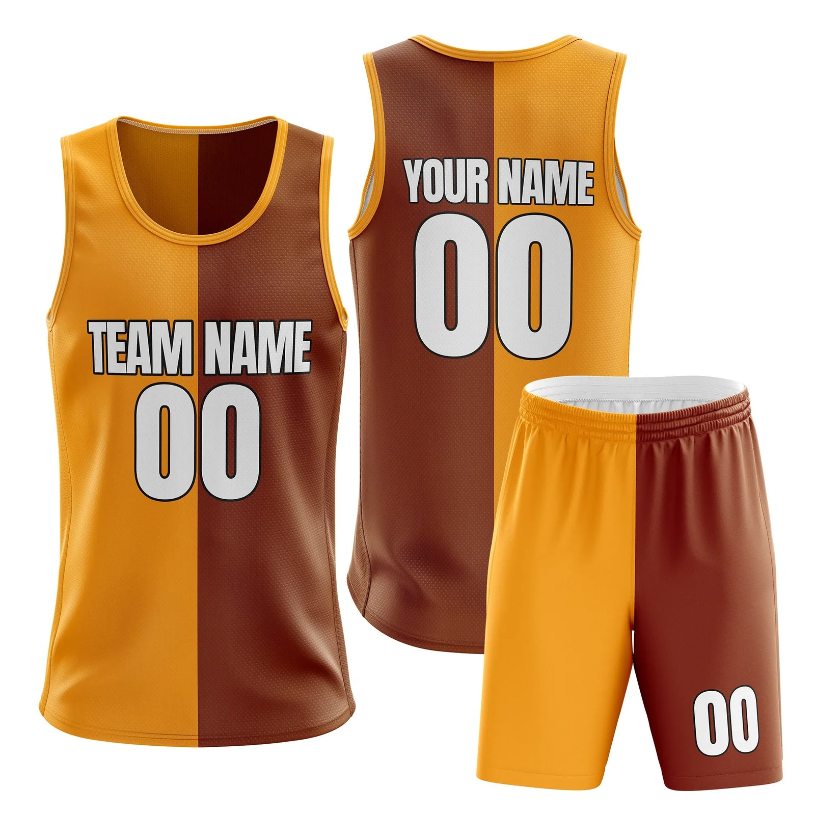 Custom Split Fusion Split Fashion Set Sports Jersey Personalized Uniform with Name & Number