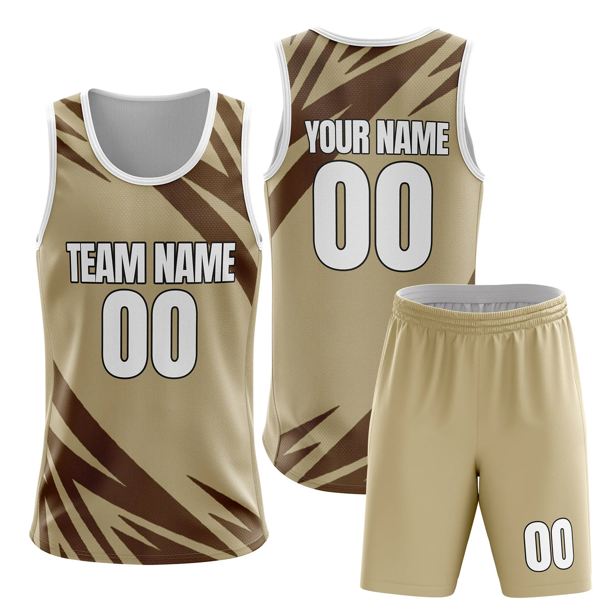 Custom Split Zone Split Fashion Set Sports Jersey Personalized Uniform with Name &amp; Number