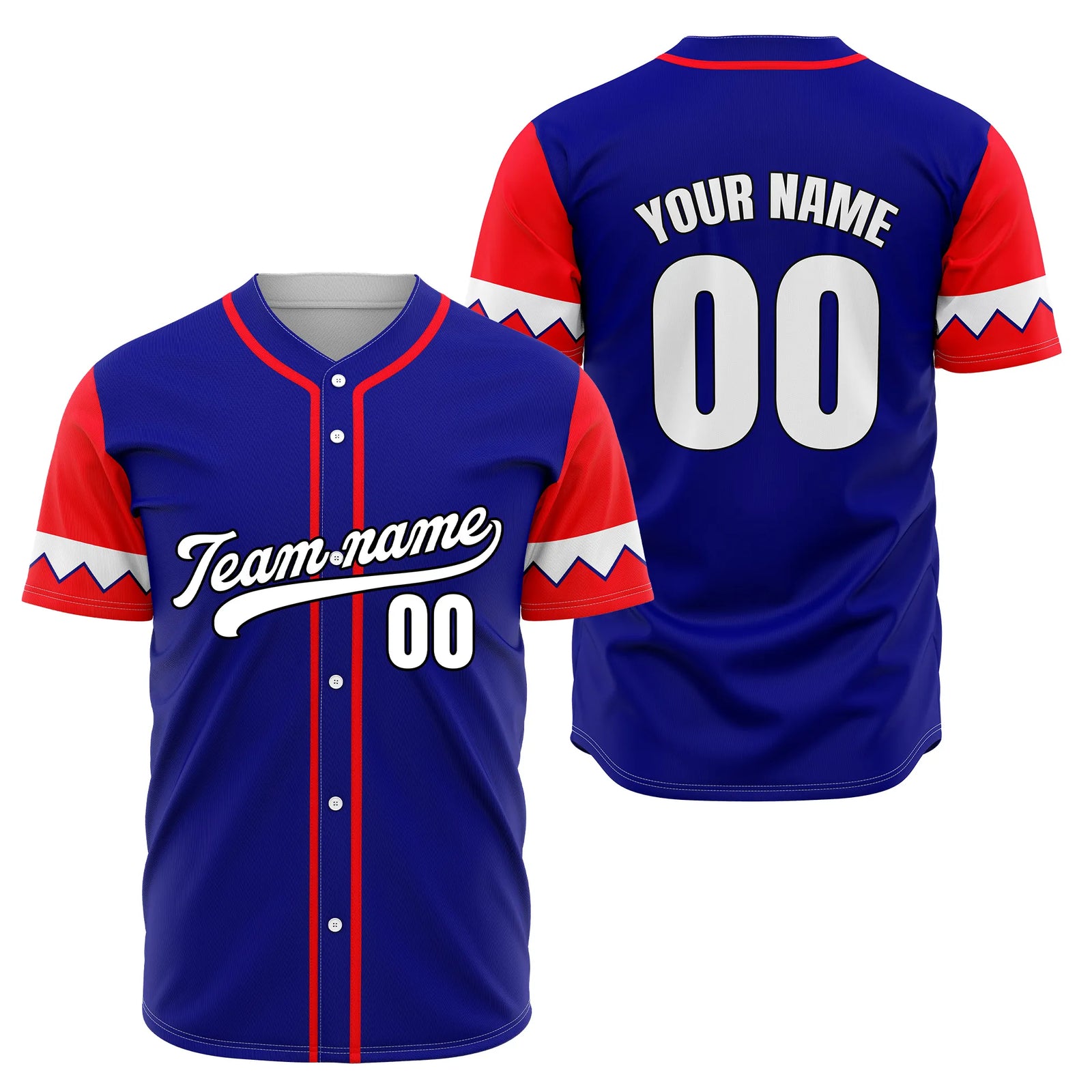 Custom Blitz Baseball Sports Jersey Personalized Uniform with Name & Number