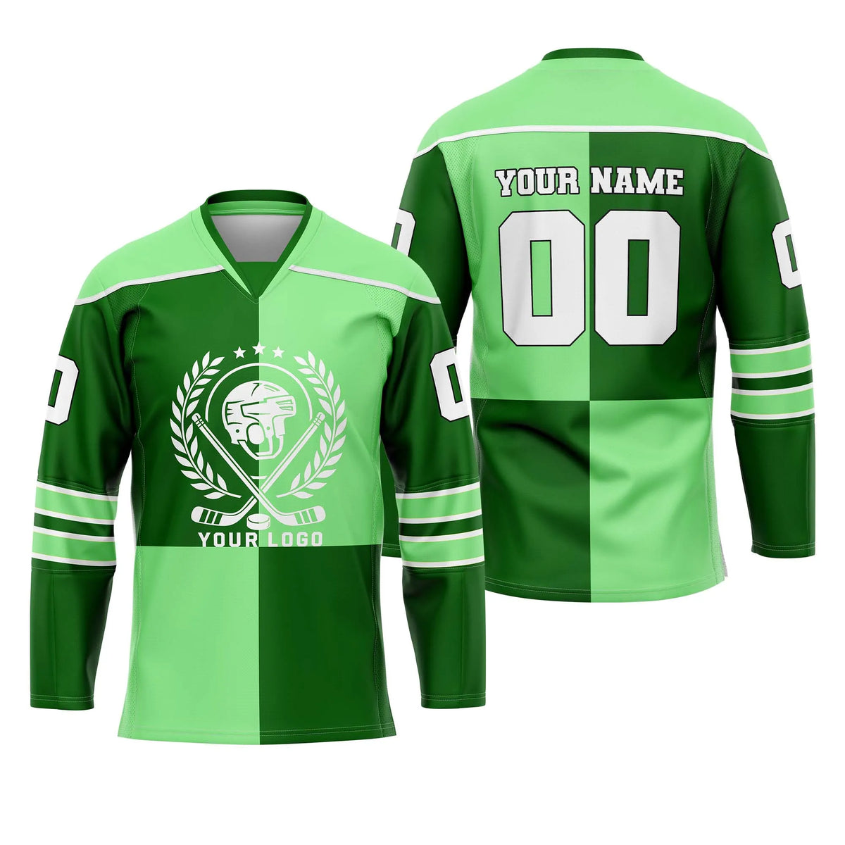 Custom Personalized D3 New Arrival Ice Hockey Jersey with Name, Number & Team Logo