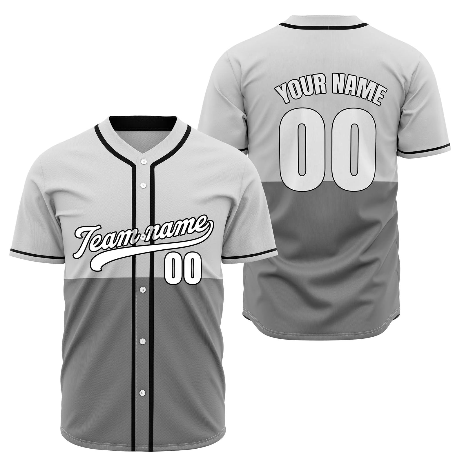 Custom Dual Impact Baseball Aqua Sports Jersey Personalized Uniform with Name & Number
