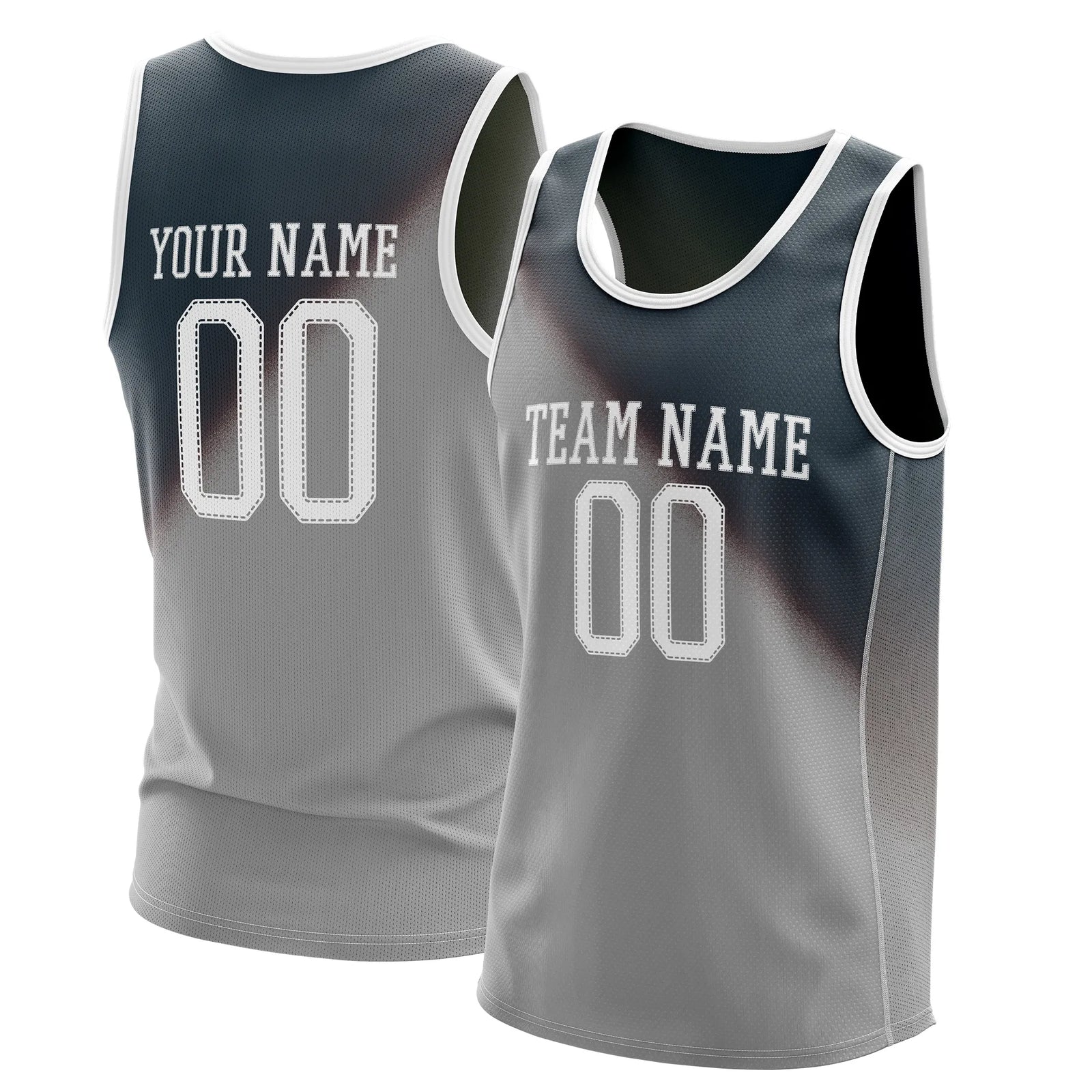 Custom Gradient fashion top Emerald Charge Sports Jersey Personalized Uniform with Name & Number