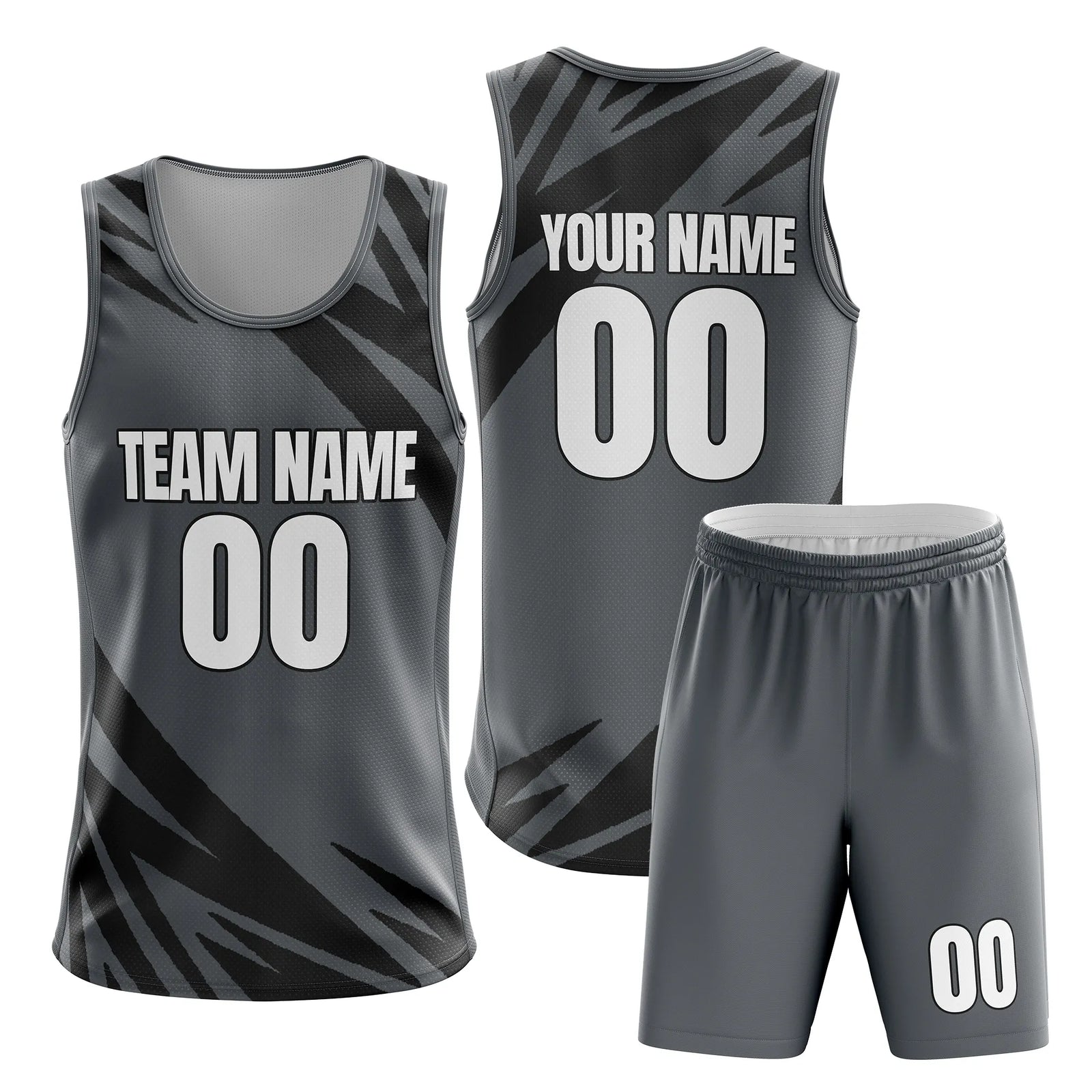 Custom Split Zone Split Fashion Set Sports Jersey Personalized Uniform with Name & Number