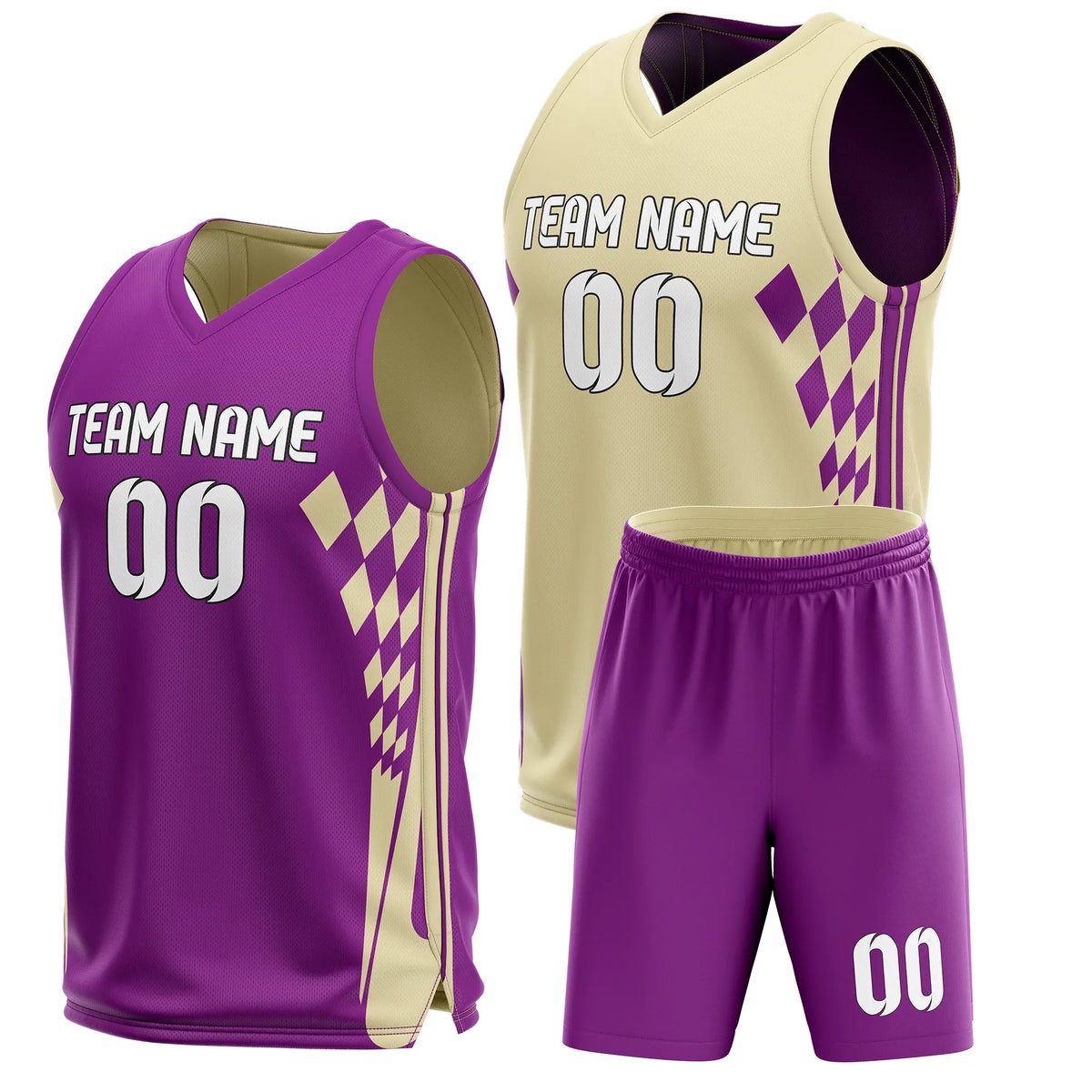 Custom Baseline Pro Reversible Sports Jersey Personalized Uniform with Name & Number