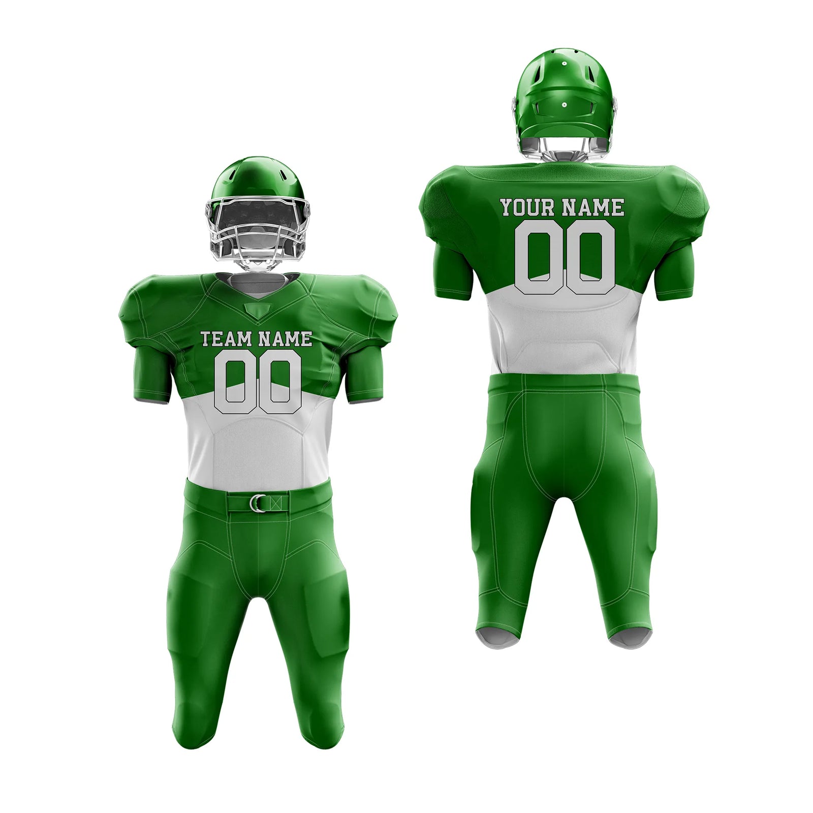 Custom Personalized D5 Split Fashion American Football Jersey with Name, Number & Team Logo