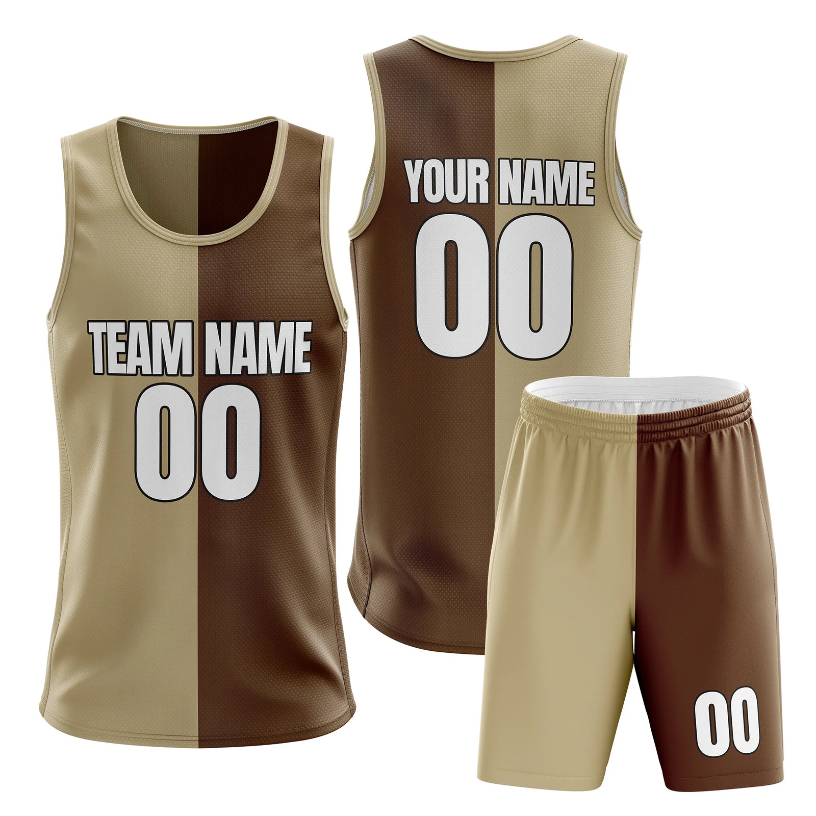 Custom Split Fusion Split Fashion Set Sports Jersey Personalized Uniform with Name & Number
