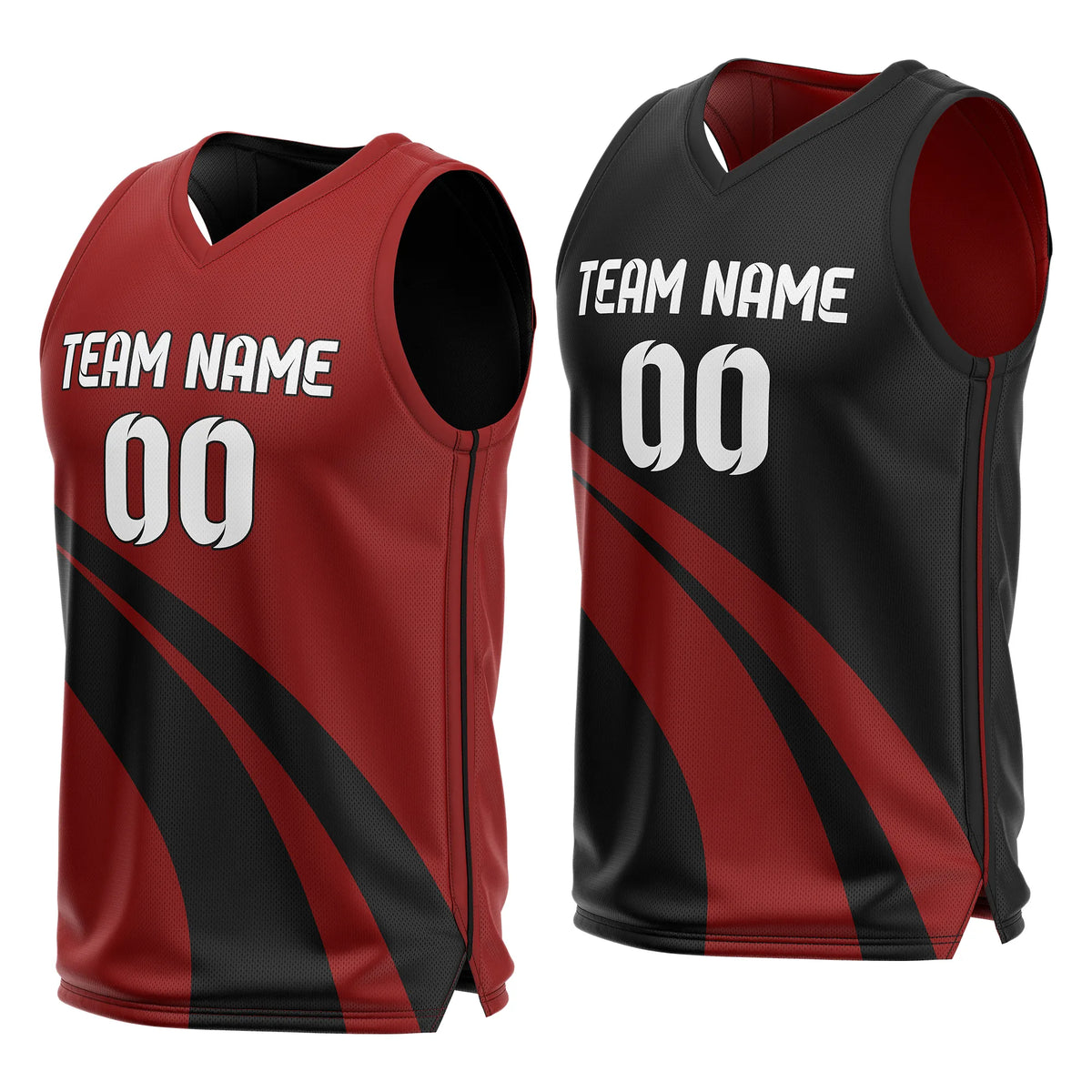 Custom Matrix Edge Reversible Top Sports Jersey Personalized Uniform with Name & Number