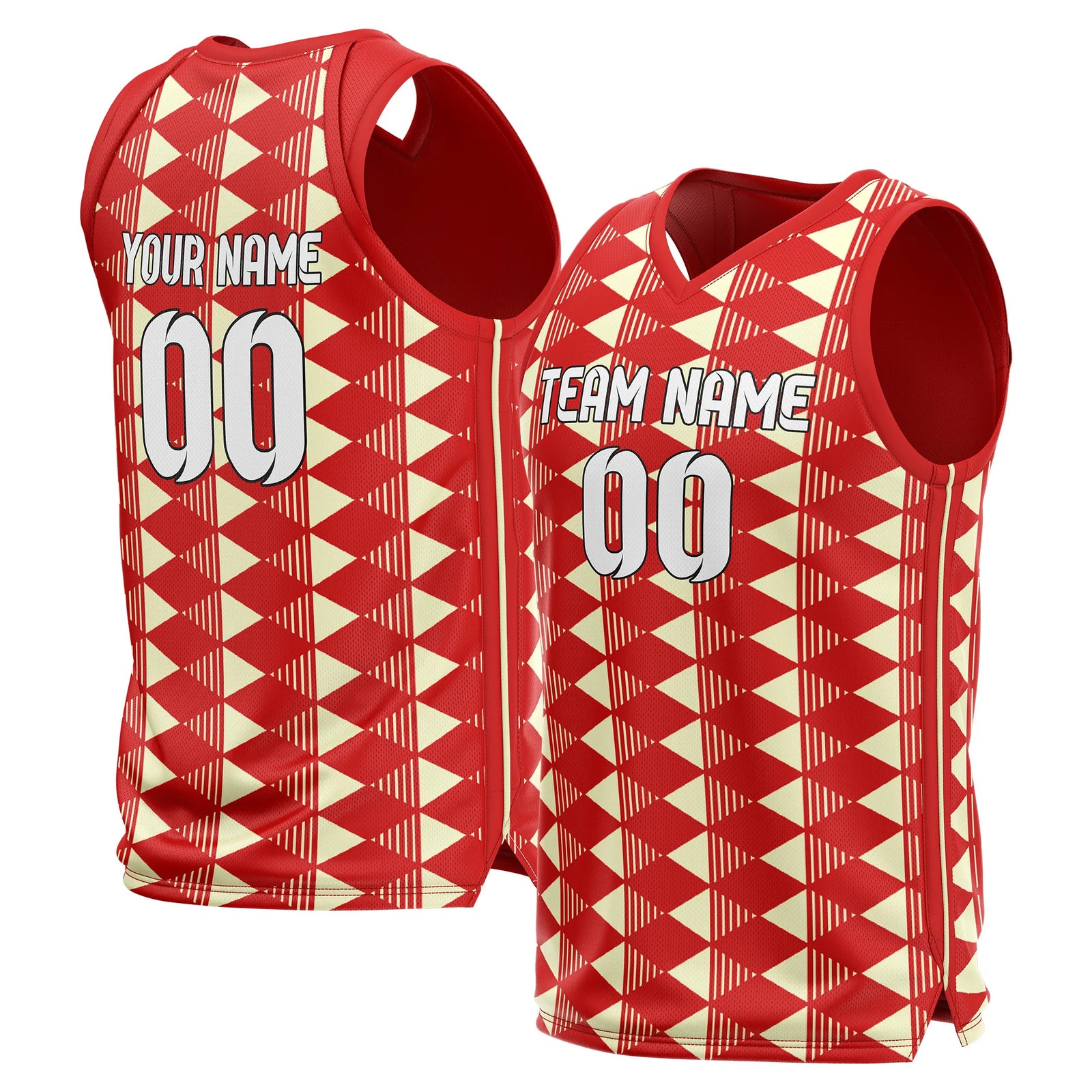 Custom Prism Arrow Printed Sports Jersey Personalized Uniform with Name & Number