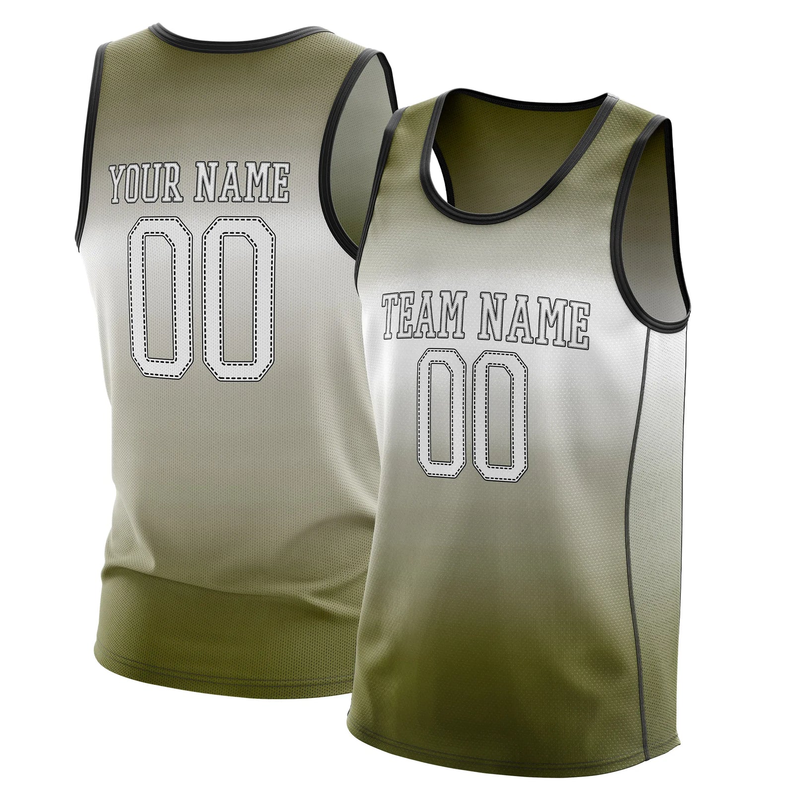 Custom Gradient fashion top Victory Fade Sports Jersey Personalized Uniform with Name & Number