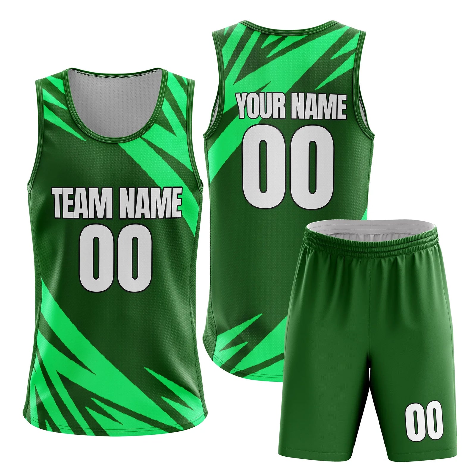 Custom Split Zone Split Fashion Set Sports Jersey Personalized Uniform with Name & Number