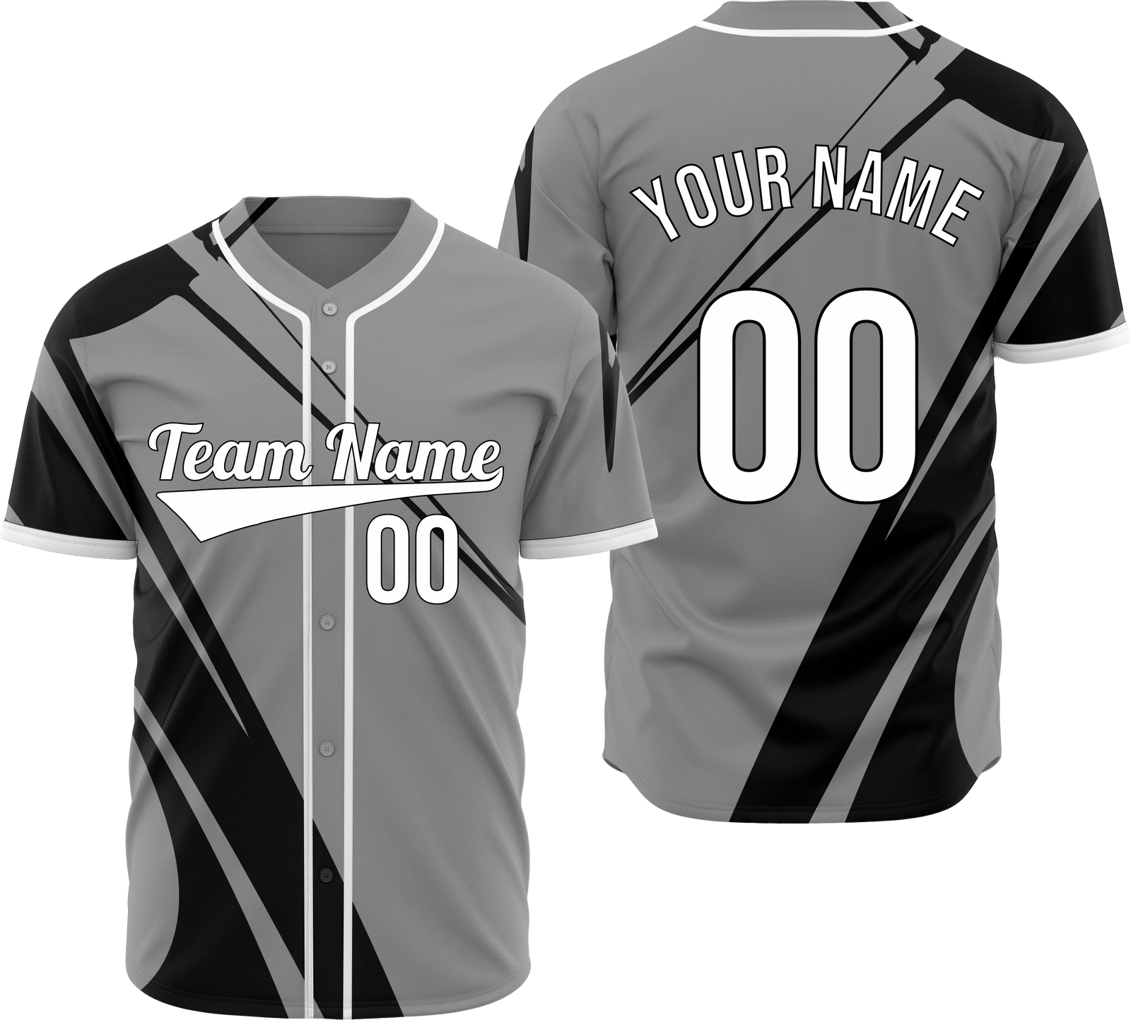 Custom Motion Surge Baseball Sports Jersey Personalized Uniform with Name & Number