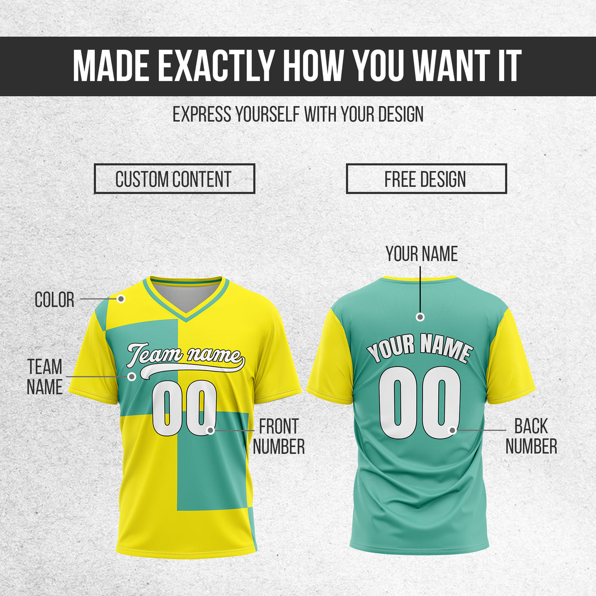 Custom Apex Colorblock Yellow Baseball Sports Jersey Personalized Uniform with Name & Number