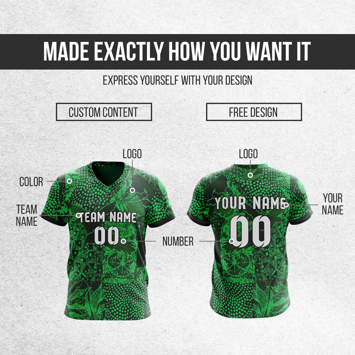 Custom NIGERIA Fan Jersey Personalized with Name & Number