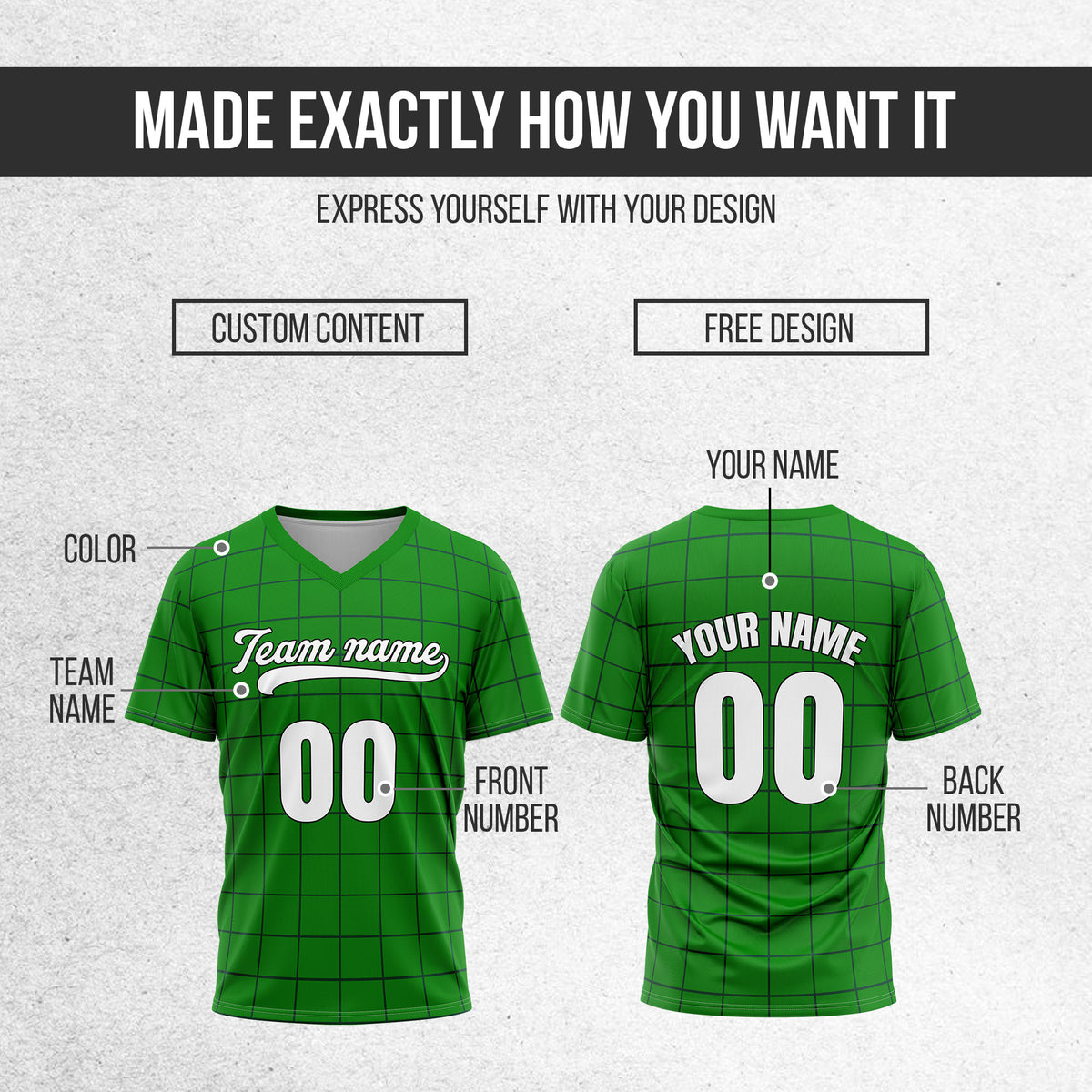 Custom Storm Matrix Green Baseball Sports Jersey Personalized Uniform with Name & Number