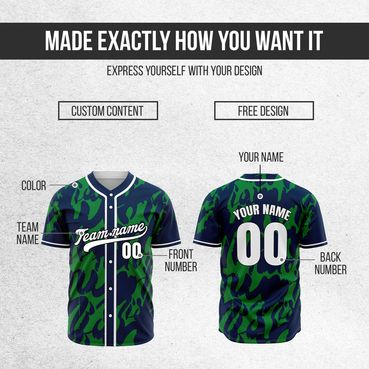 Custom Graffiti Sox Navy Baseball Sports Jersey Personalized Uniform with Name & Number