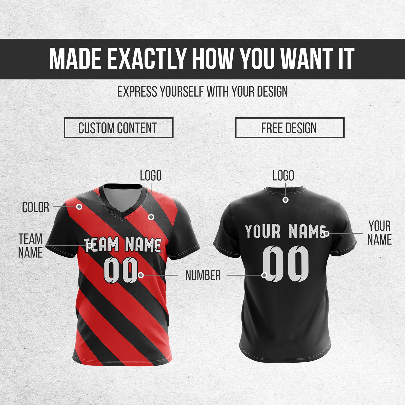 Custom Manchester City Fan Jersey Personalized with Name & Number