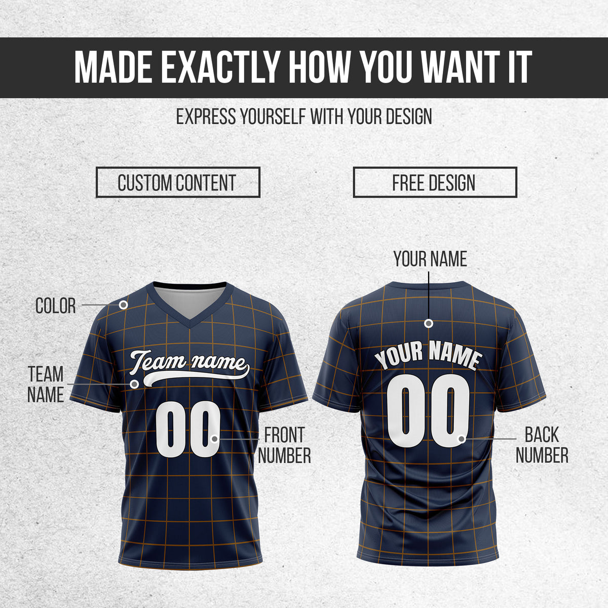Custom Storm Matrix Navy Baseball Sports Jersey Personalized Uniform with Name & Number