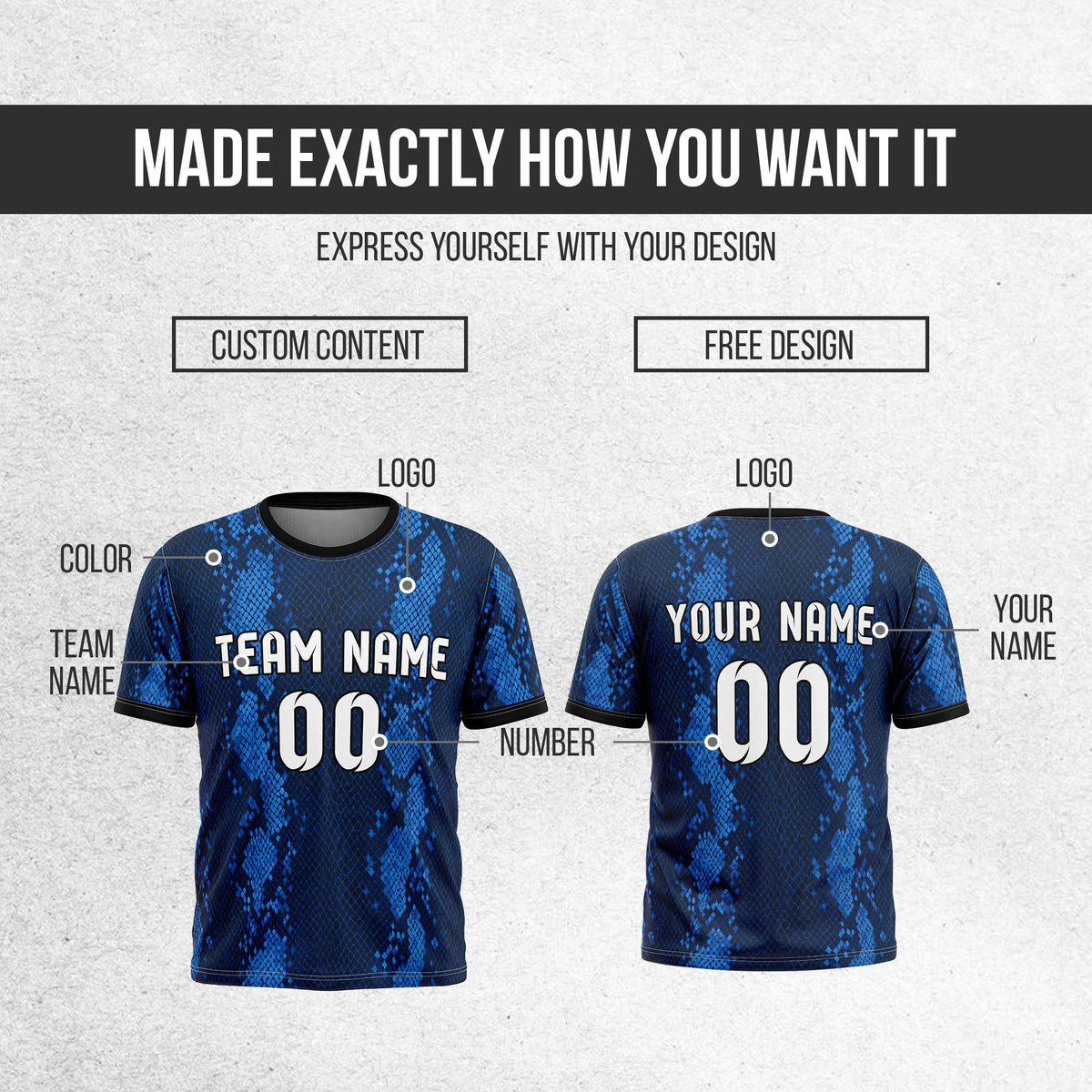 Custom Inter Milan Fan Jersey Personalized with Name & Number
