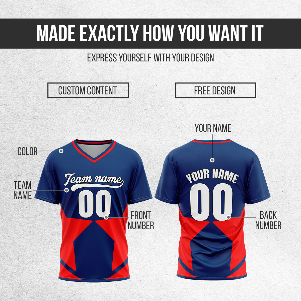 Custom NovaLine Navy Pullover Baseball Sports Jersey Personalized Uniform with Name & Number